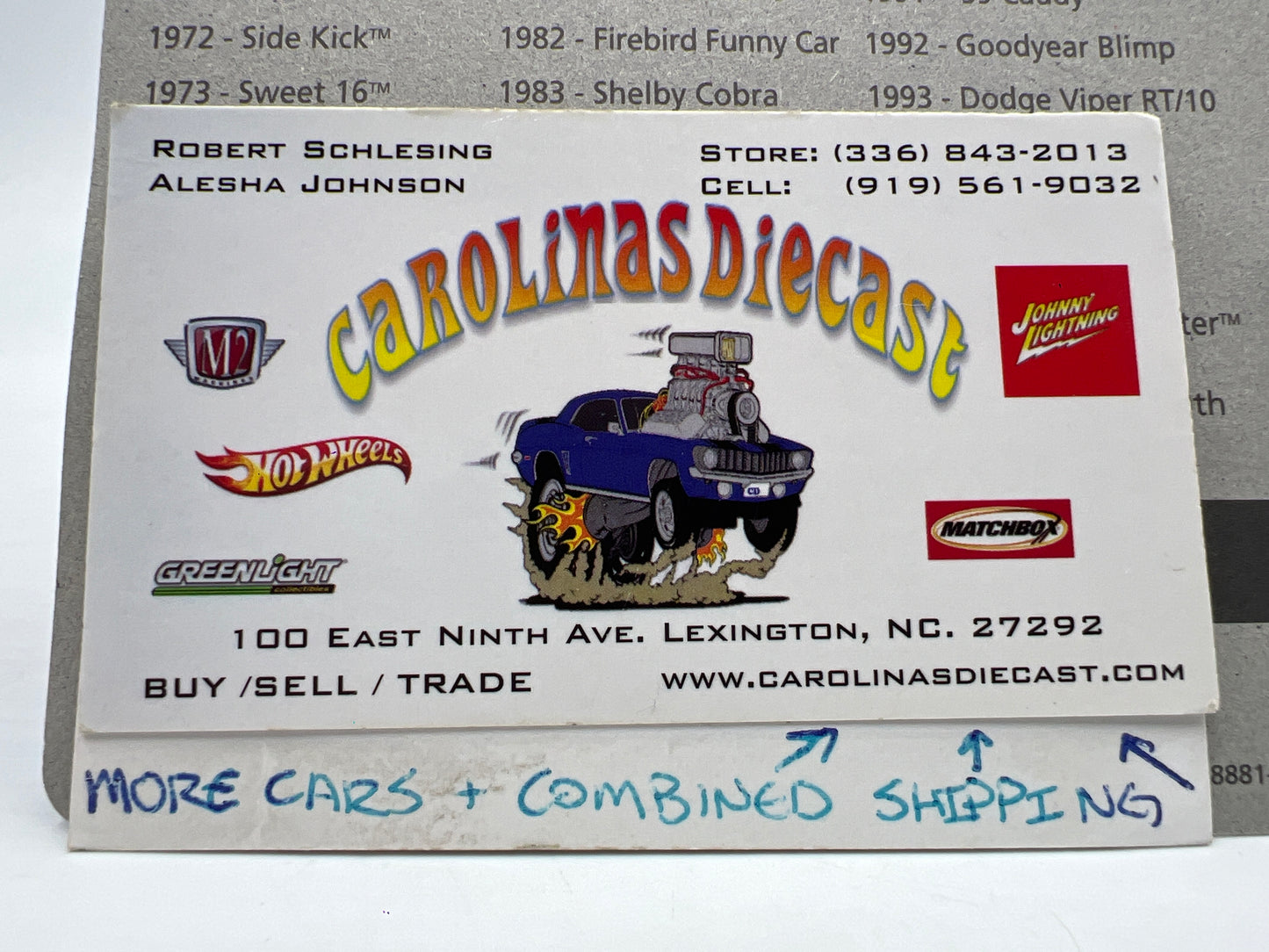 Hot Wheels 30 Years 1992 Authentic Commemorative Replica #194 Goodyear Blimp