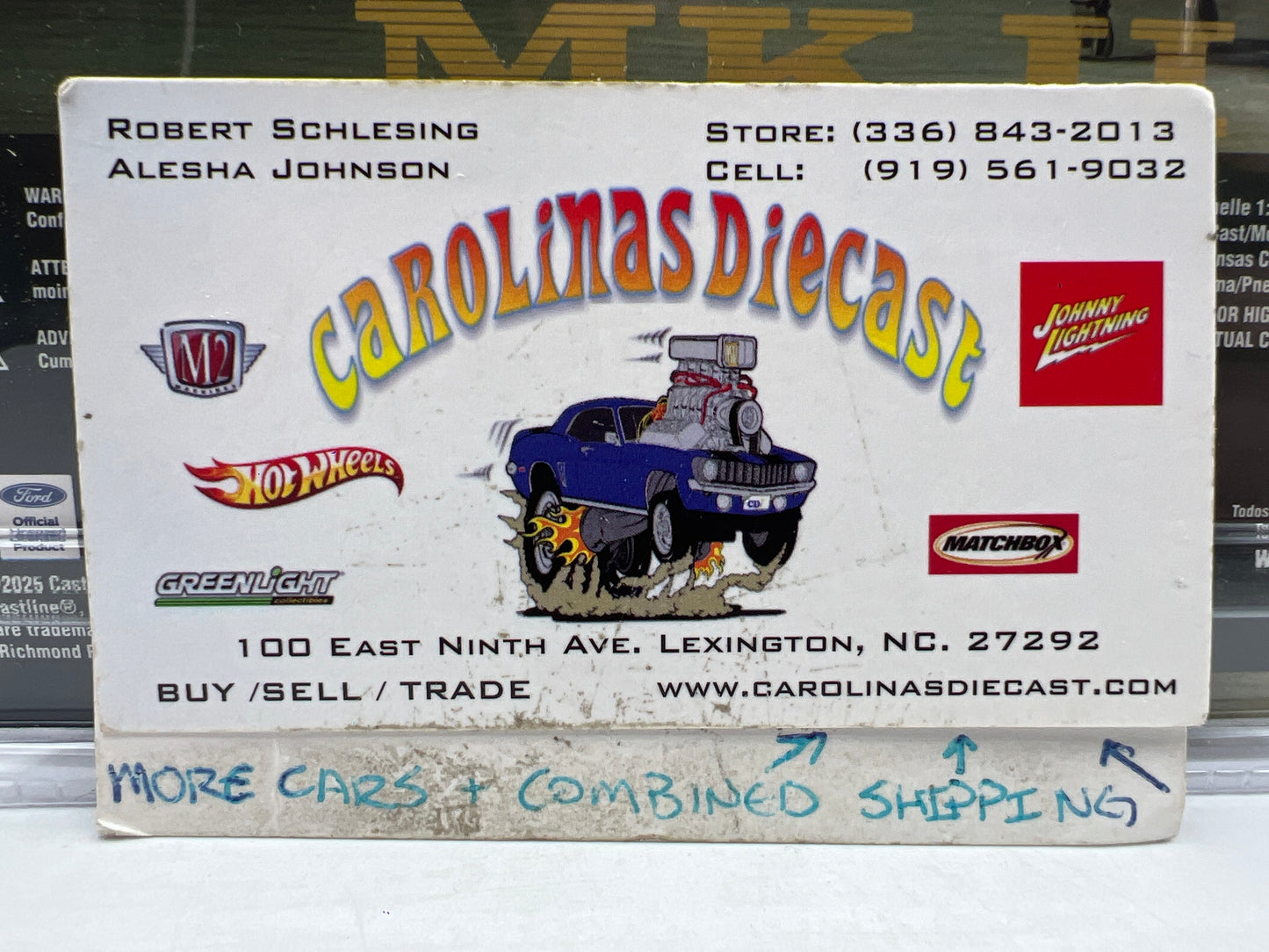 M2 Machines Diorama R17 CHASE 1966 Ford GT40 MK II