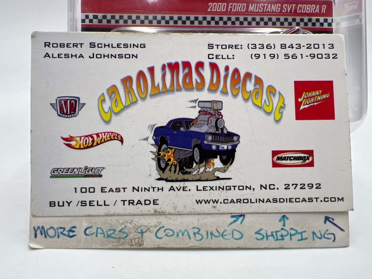 2025 Hot Wheels RLC Exclusive 2000 Ford Mustang SVT Cobra R Red W/Protector