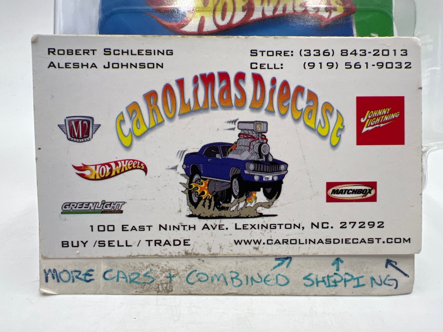 2009 Hot Wheels Super Treasure Hunt Short Card #51 49 Merc Brown W/Protector