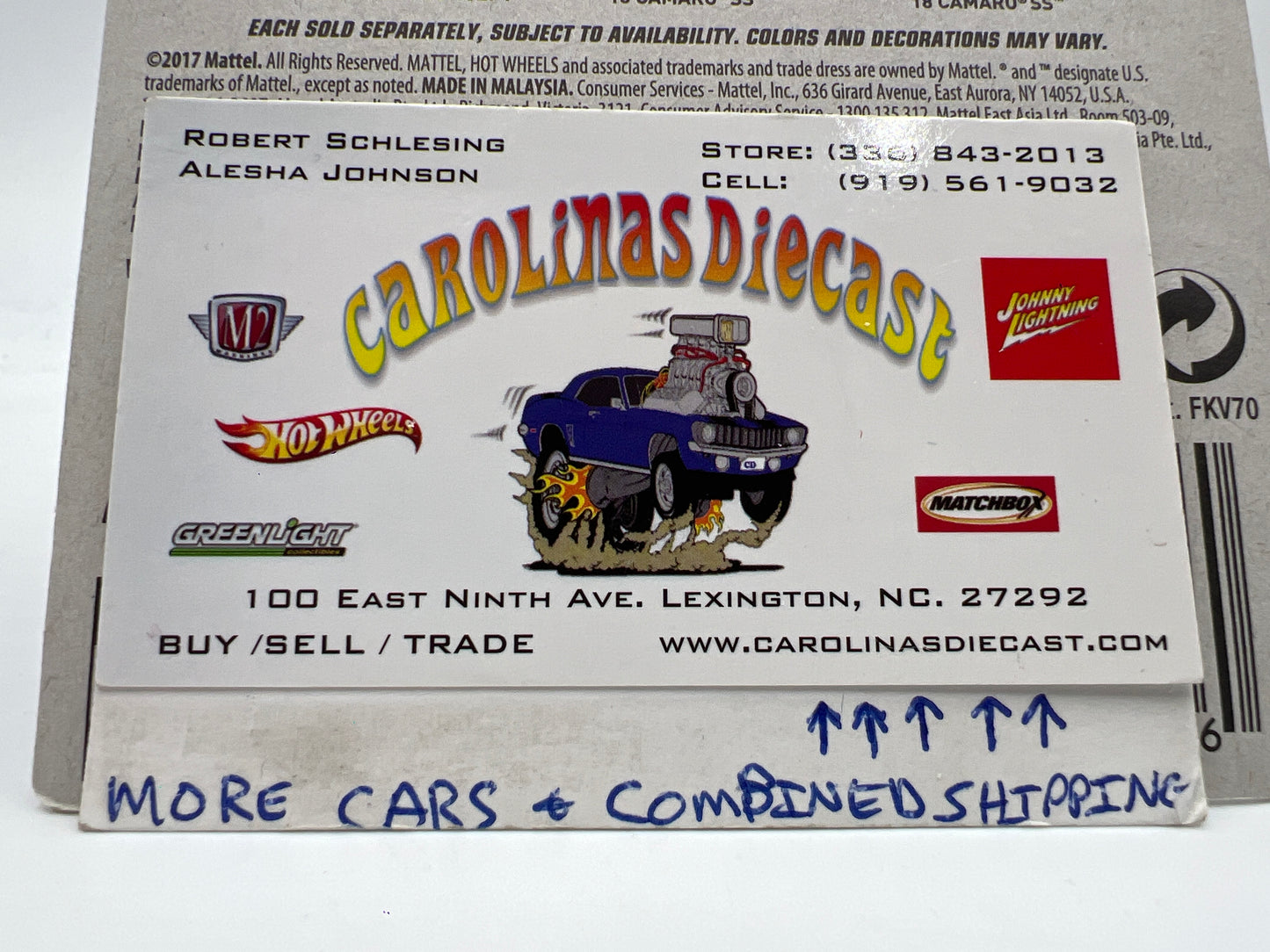 2018 Hot Wheels 50th Anniversary Camaro Series #9 16 Camaro SS Green 151F