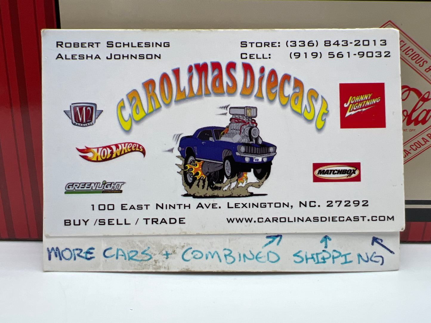 M2 Machines Auto Haulers CHASE Coca Cola 1968 Chevrolet C60 Truck & 1955 Chevrolet Bel Air Gasser TW20