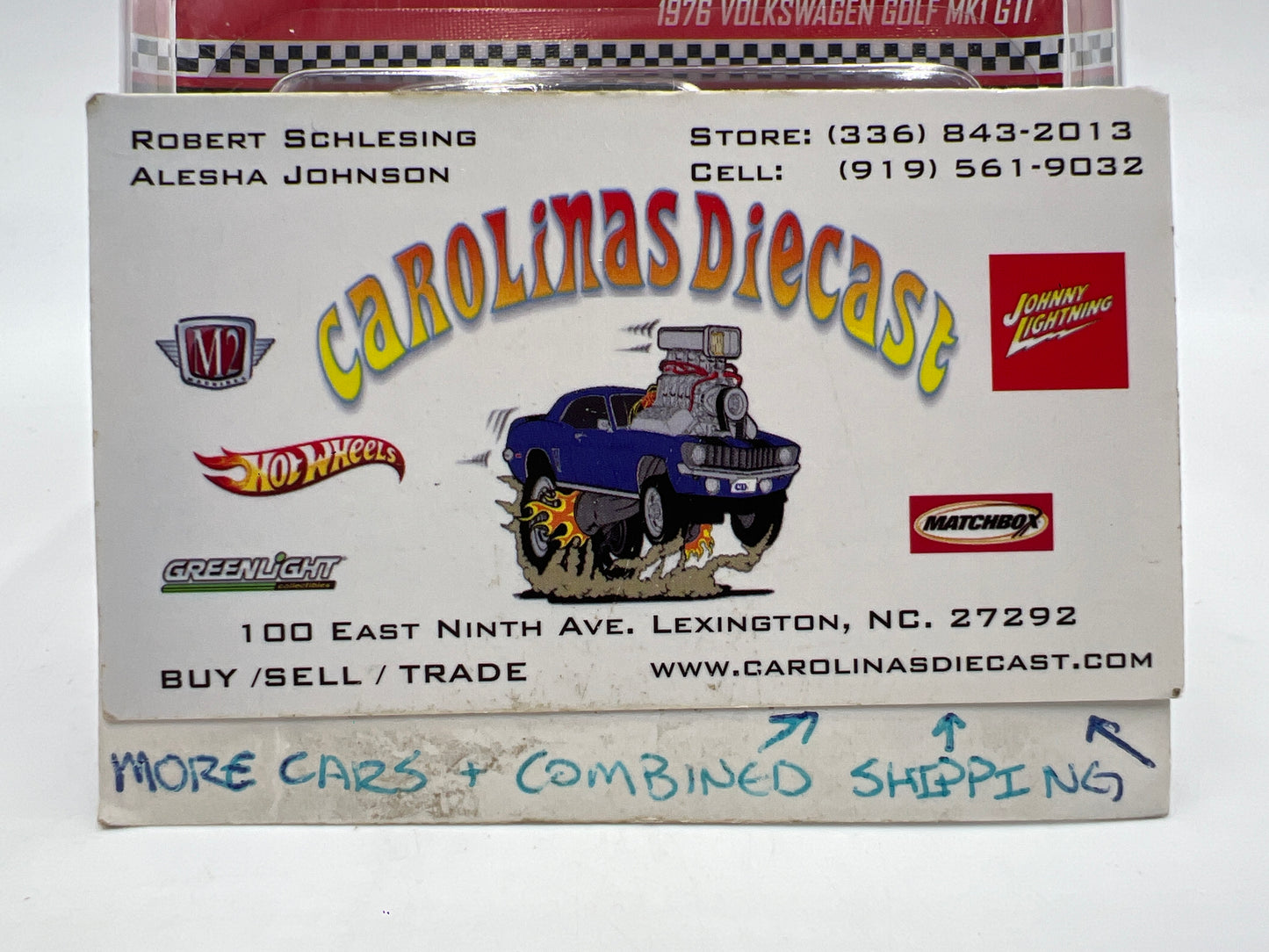 2025 Hot Wheels RLC Exclusive 1976 Volkswagen Golf MK1 GTI Chrome W/Protector