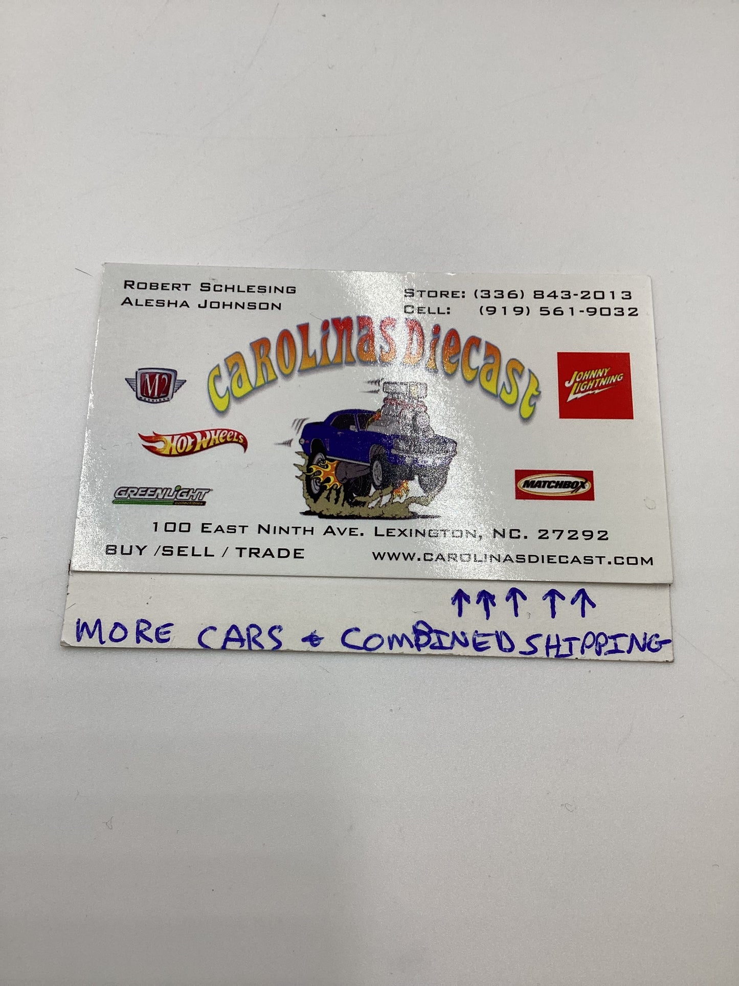 2008 Hot Wheels HW Team: Hot Wheels Racing #146 Dodge Charger Stock Car Blue Short Card 45D