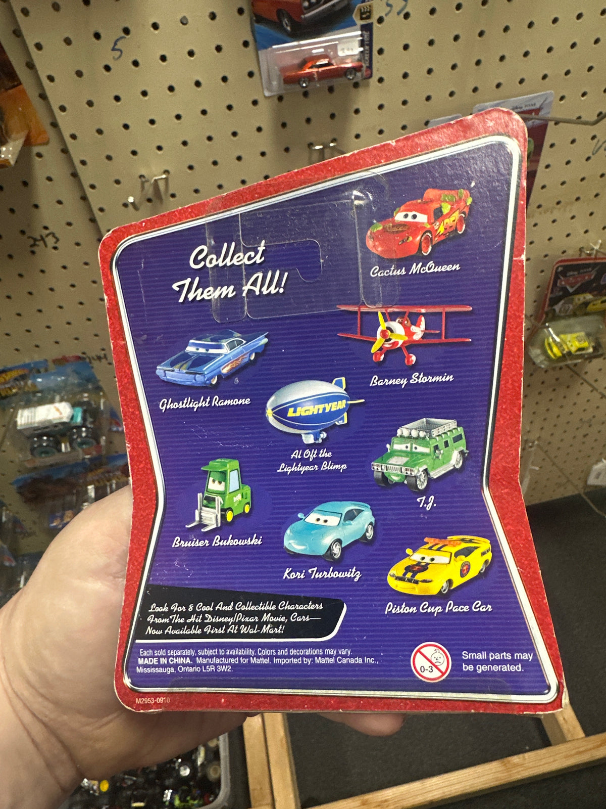 Disney Pixar Cars Piston Cup Pace Car see description 142E