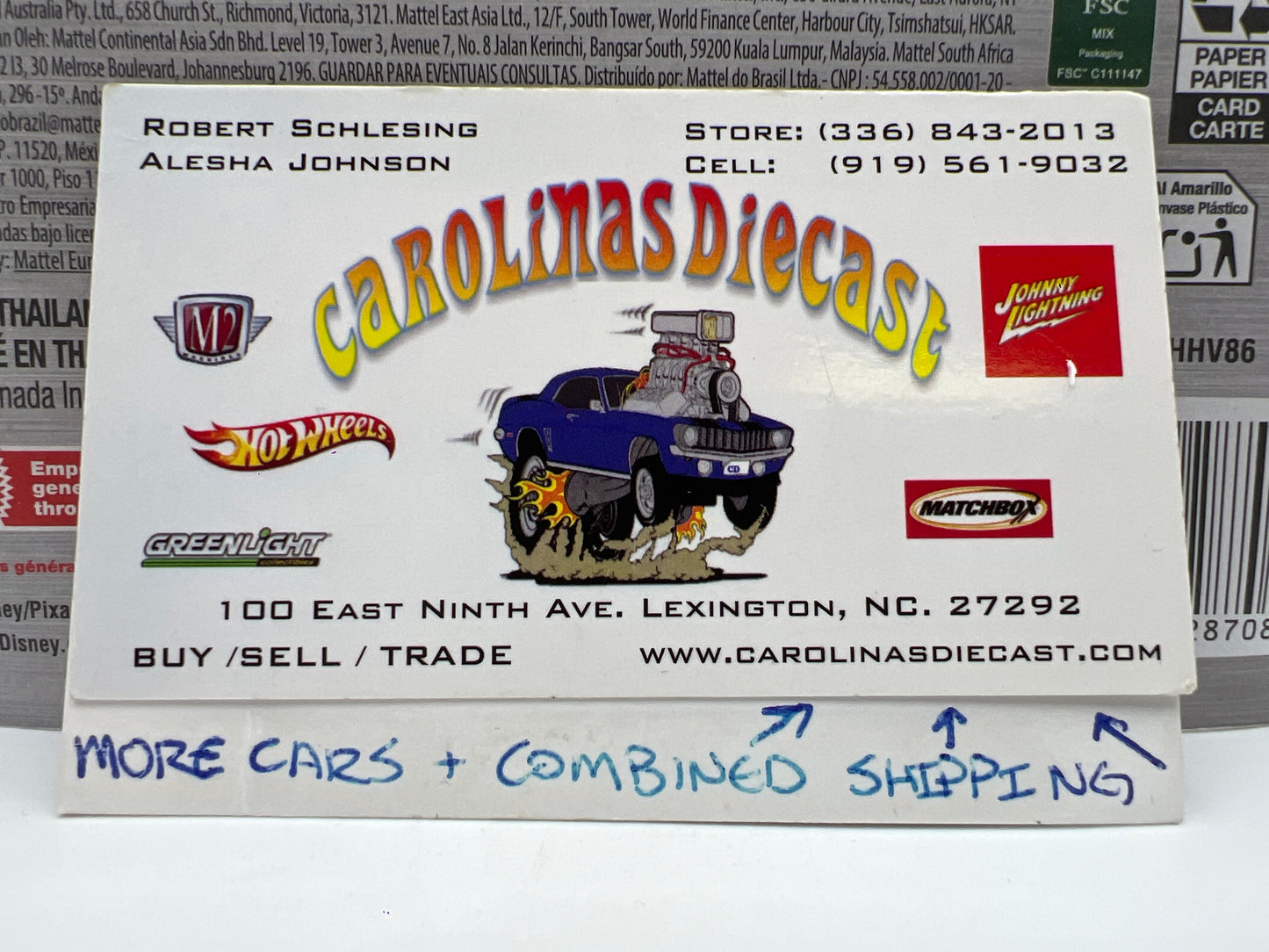 Disney Pixar Cars #96 Fishtail 140E