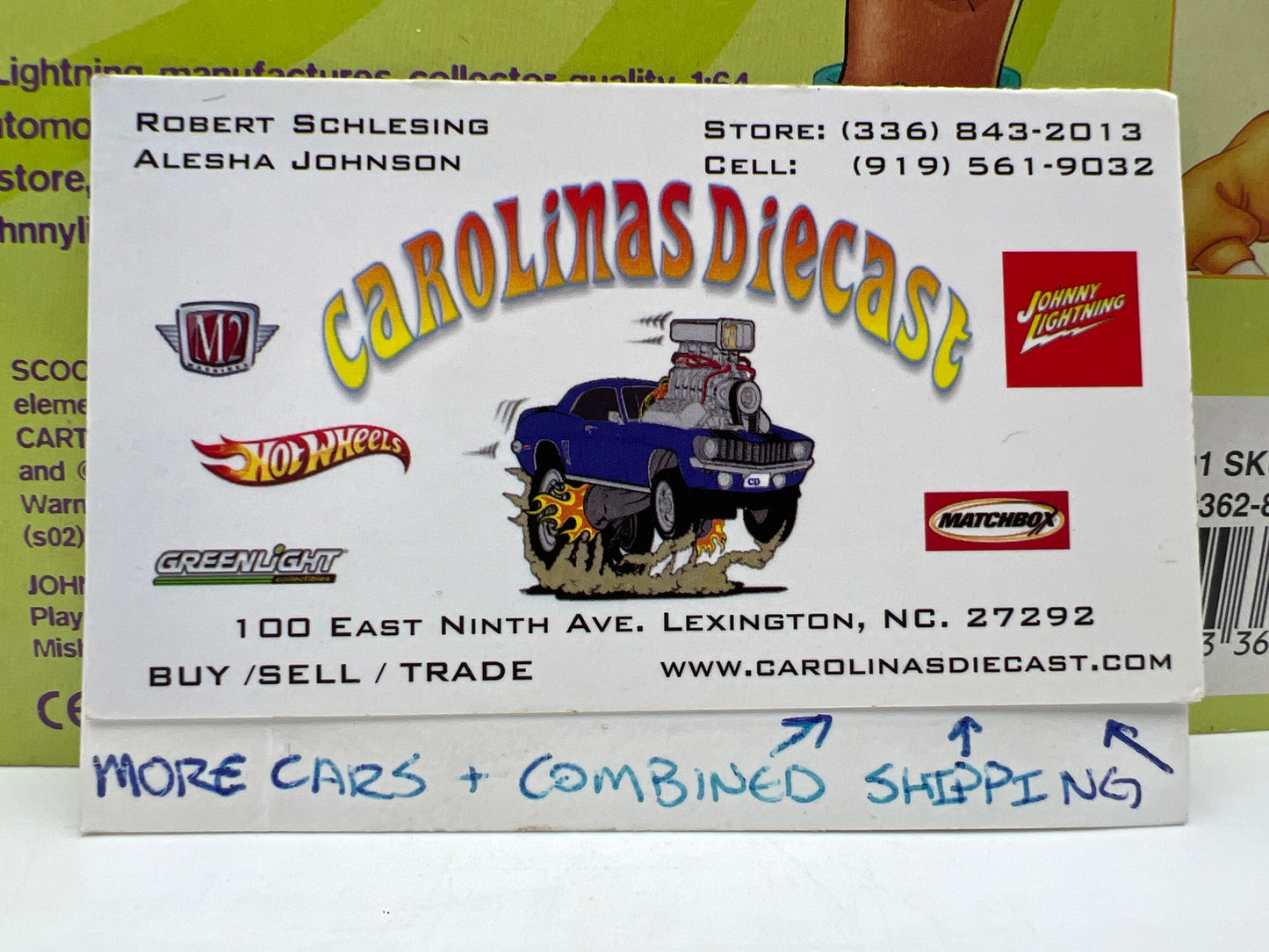 Johnny Lightning Cartoon Network Scooby-Doo The Mystery Machine Chrome