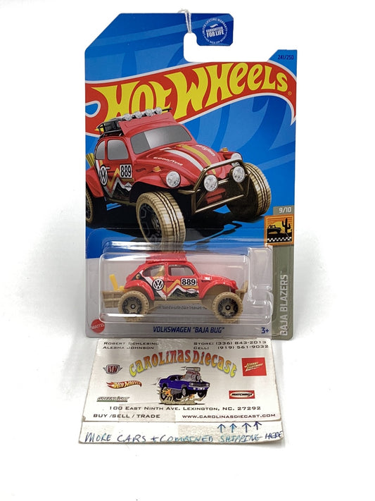 2023 hot wheels Treasure hunt #241 Volkswagen Baja Bug 68A