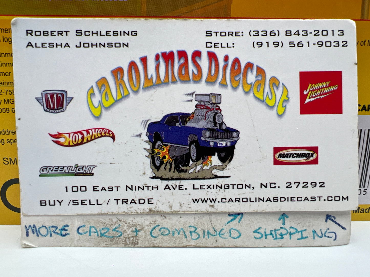 MGA Car Tuned Rigs Series 1 #4 Sneaky Pete Yellow Container 181J