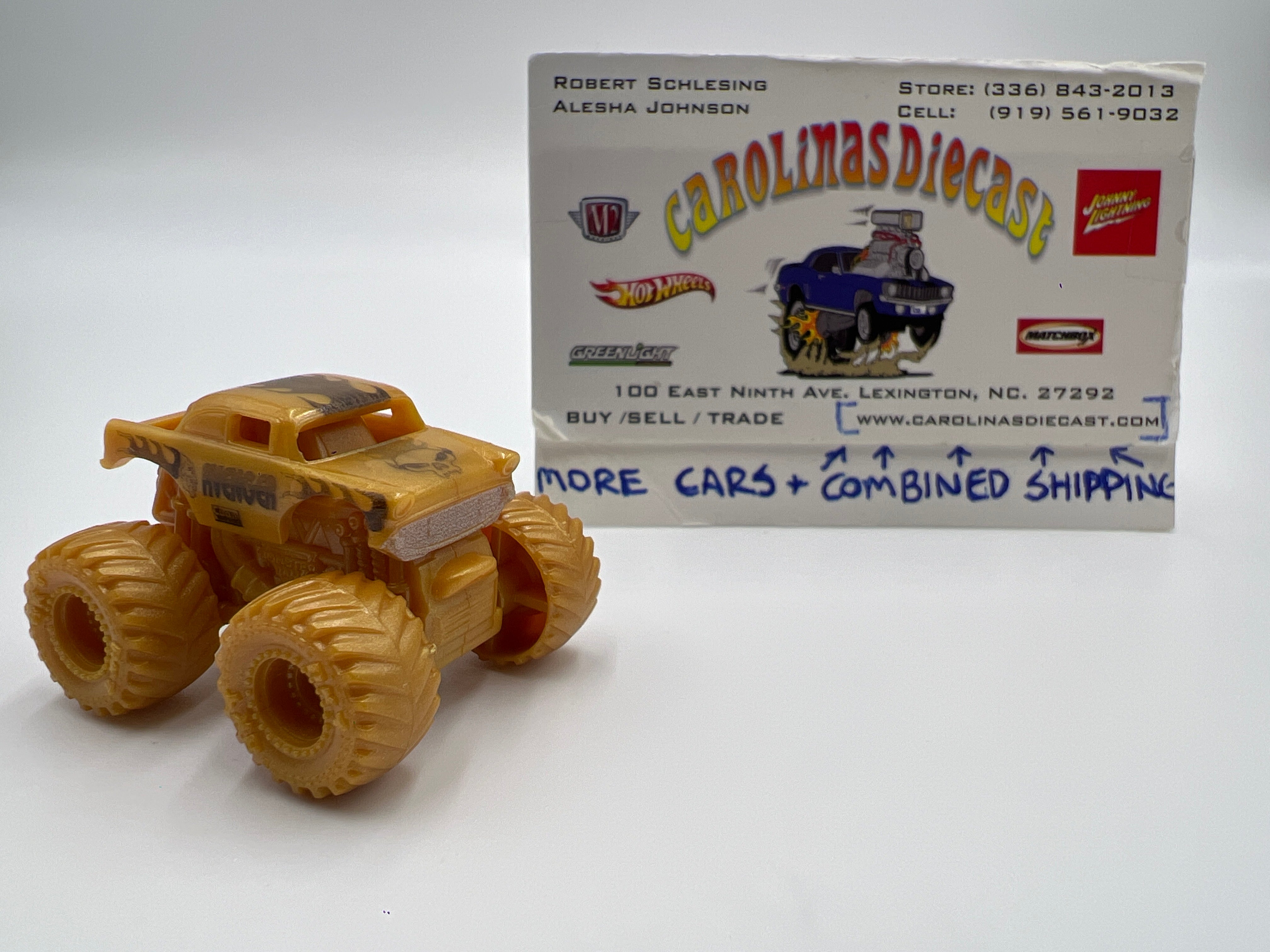 Monster Jam Mini Series 16 #737 Avenger Gold Chase – carolinasdiecast