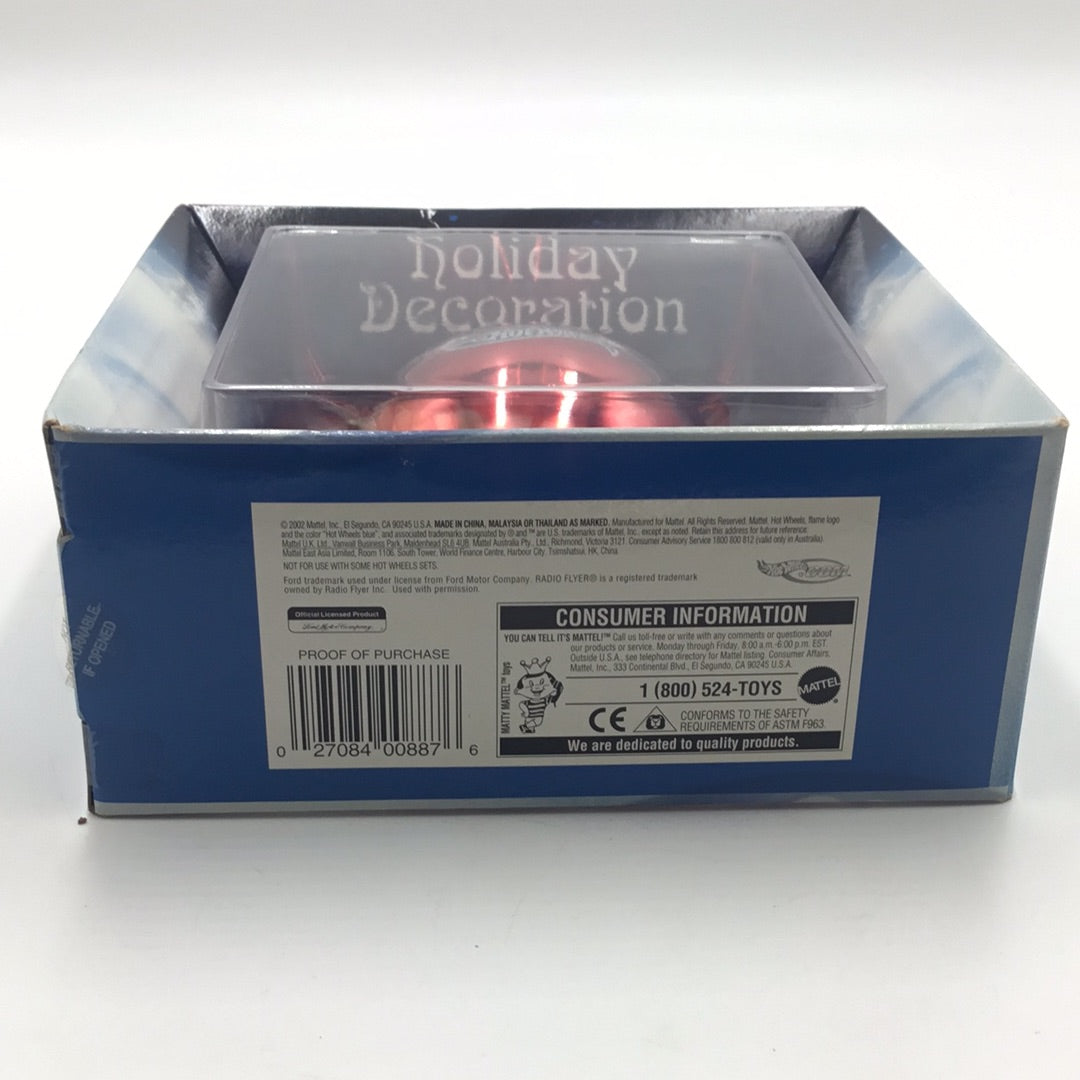 Hot wheels Holiday Decoration Christmas ornament with car set