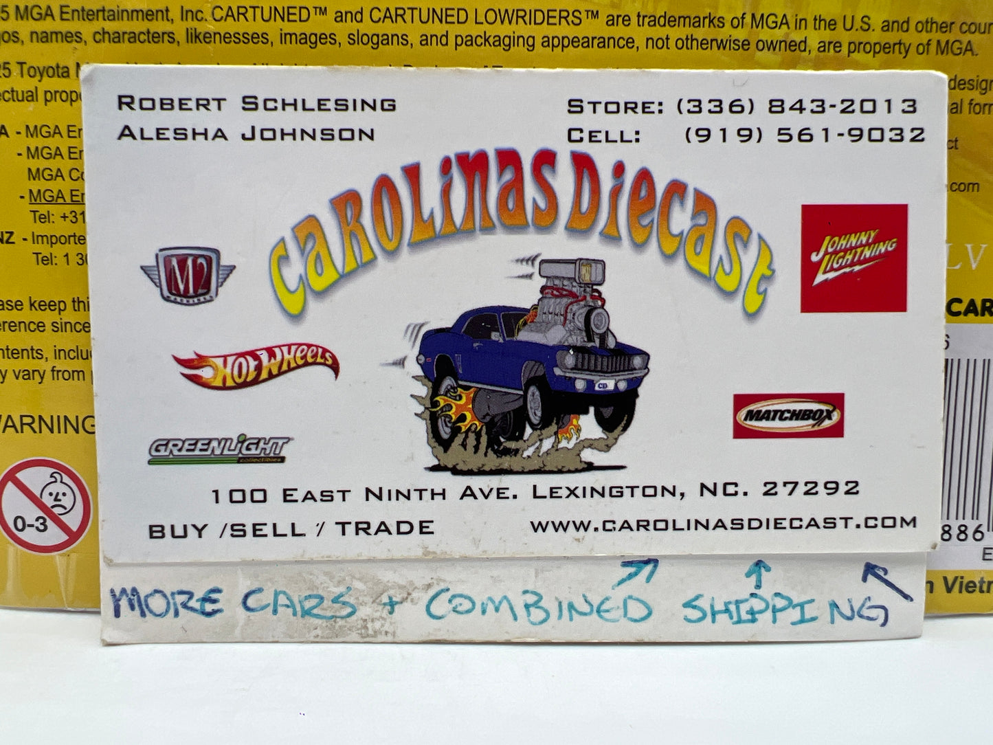 2025 MGA Car Tuned JDM Series 2 #1 85 Toyota Corolla Yellow 178J