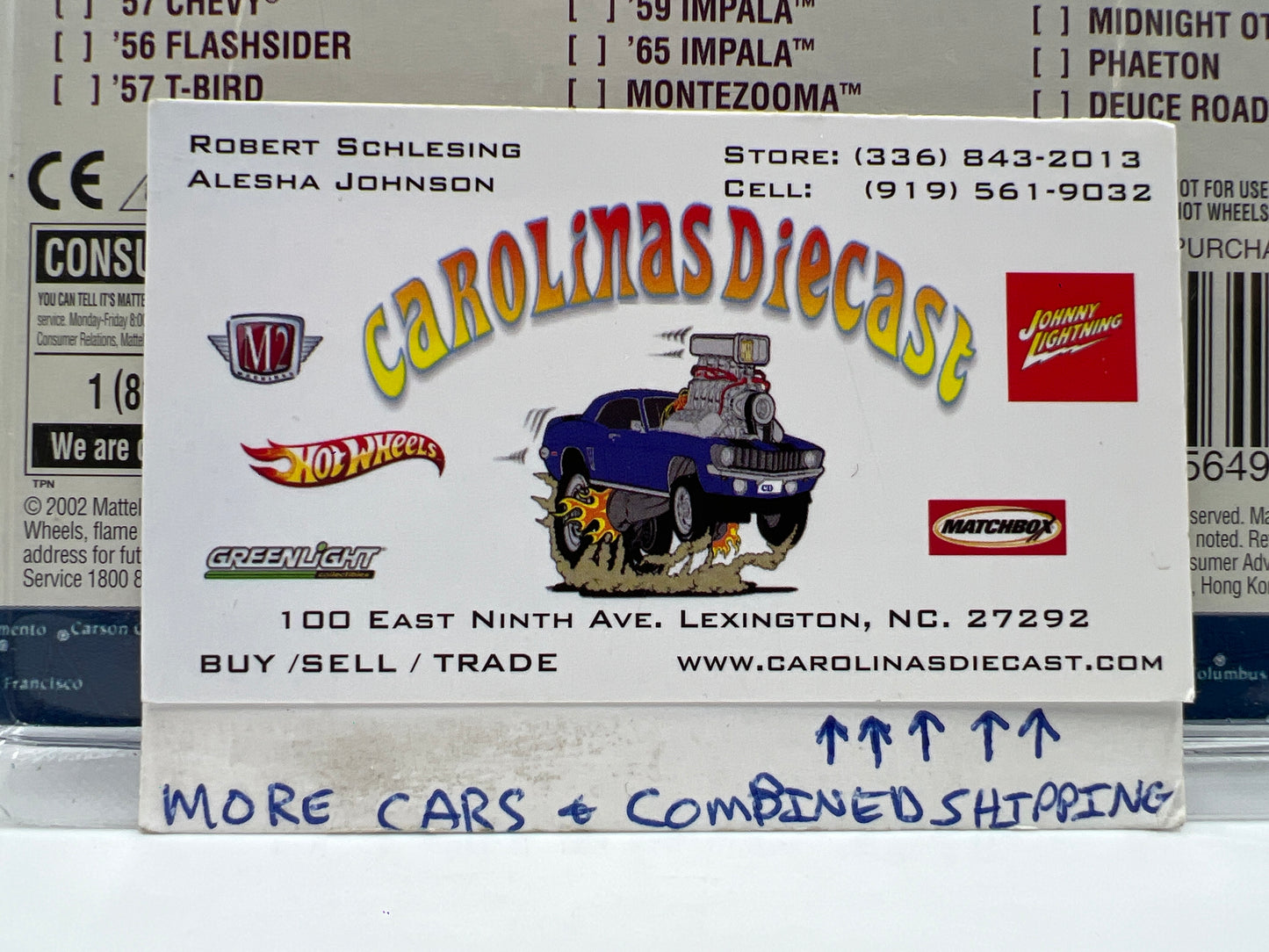 Hot Wheels Cruisin America Cruisers 57 T-Bird Pink SR