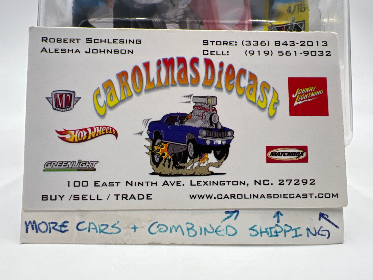 2018 Hot Wheels Experimotors #49 Gotta Go Pink W/Protector