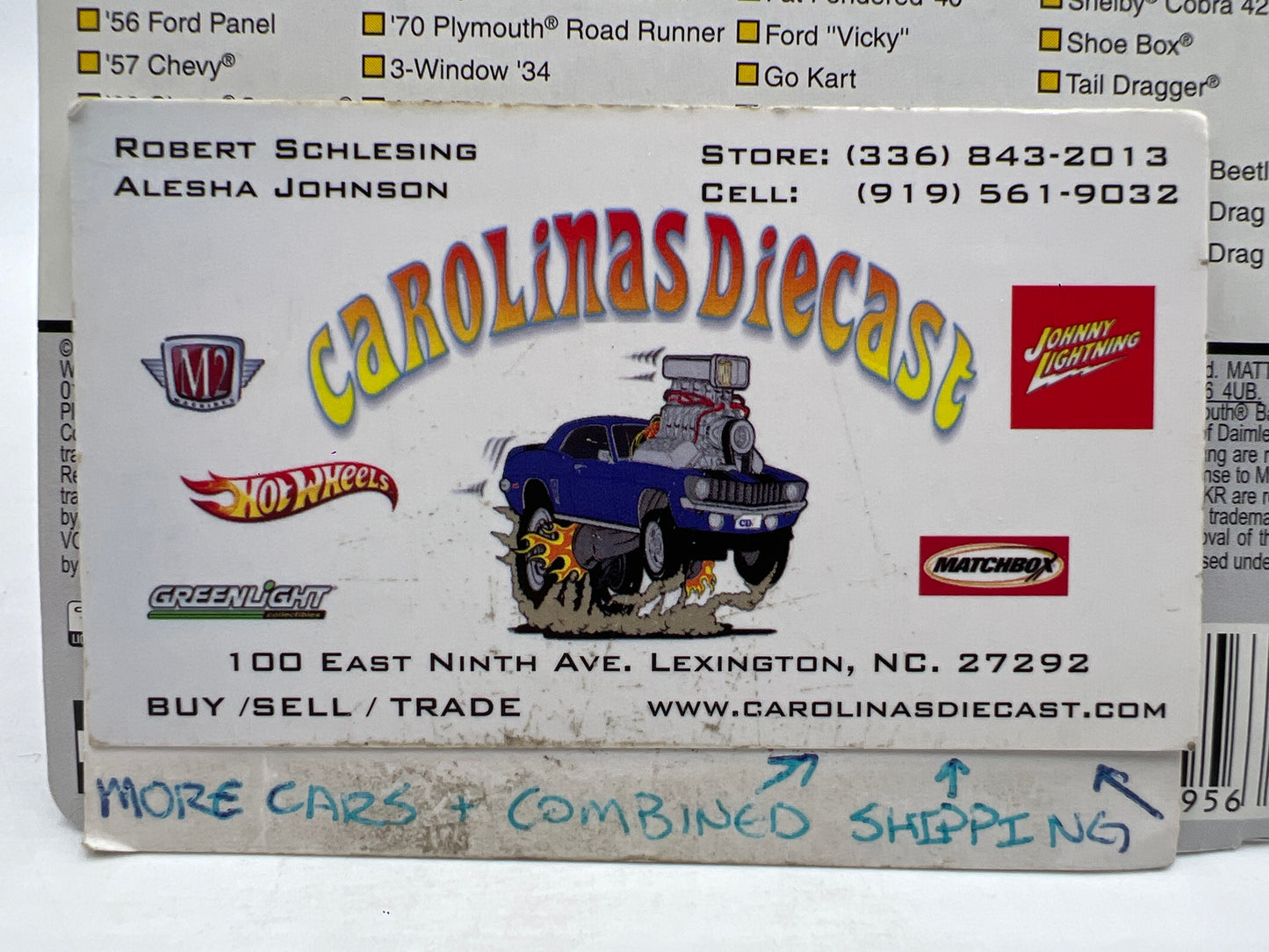 Hot Wheels Since 68 Top 40 #32 Shoe Box Brown/Gold