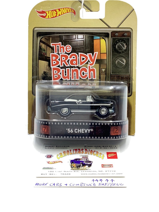 Hot wheels retro entertainment The Brady bunch 56 Chevy 242A