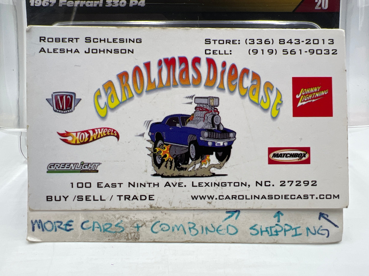 2025 Hot Wheels RLC Elite 64 #20 Ferrari 330 P4 Red W/Protector