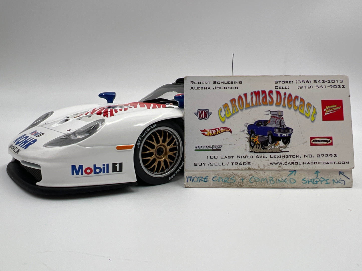 UT Models 1:18 Scale Loose Porsche 911 GT1 #01 Rohr Daytona 1998 Winner
