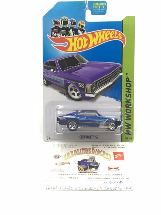 2014 hot wheels #199 Chevrolet SS 7A