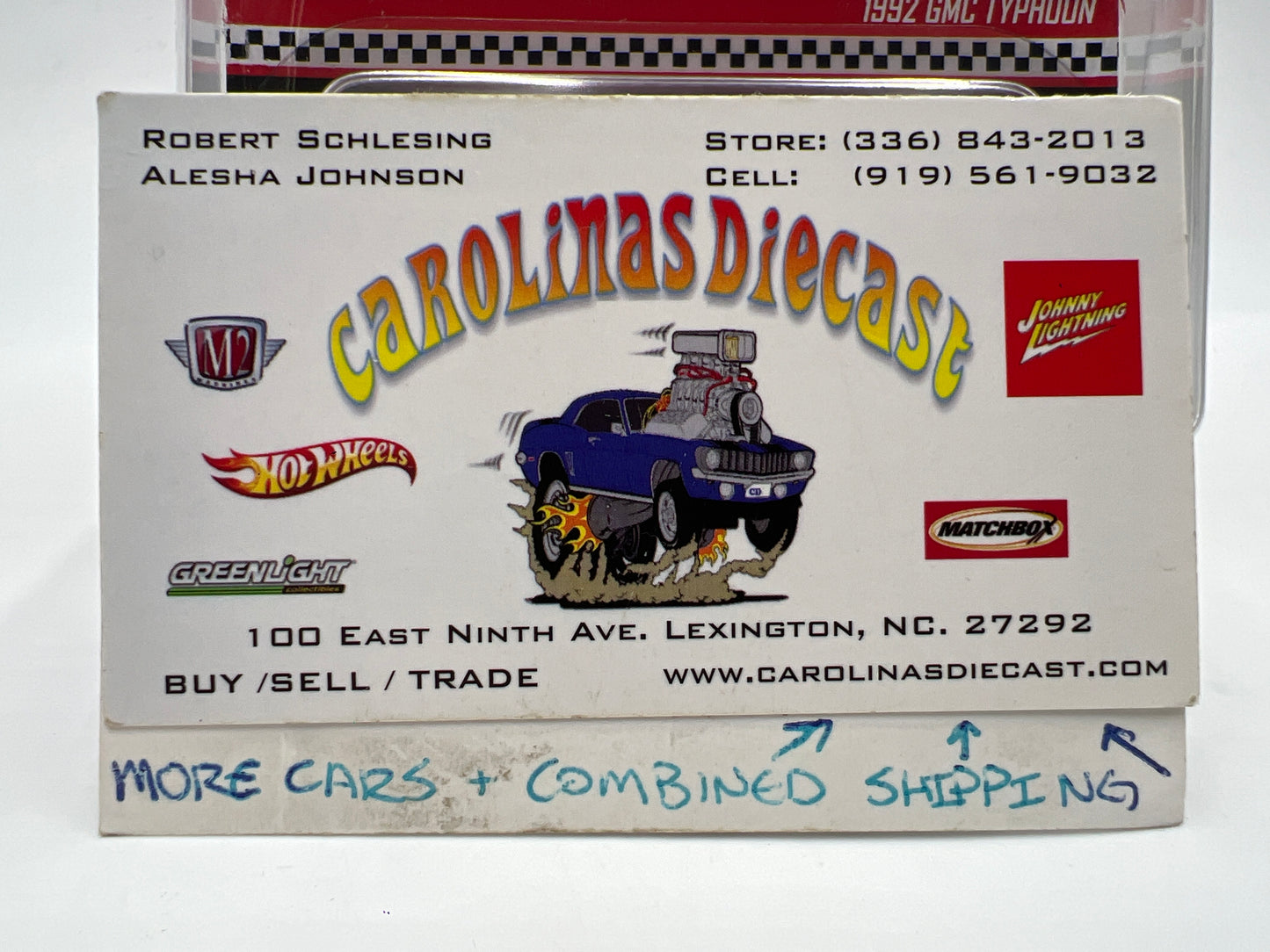 2025 Hot Wheels RLC Exclusive 1992 GMC Typhoon Red W/Protector