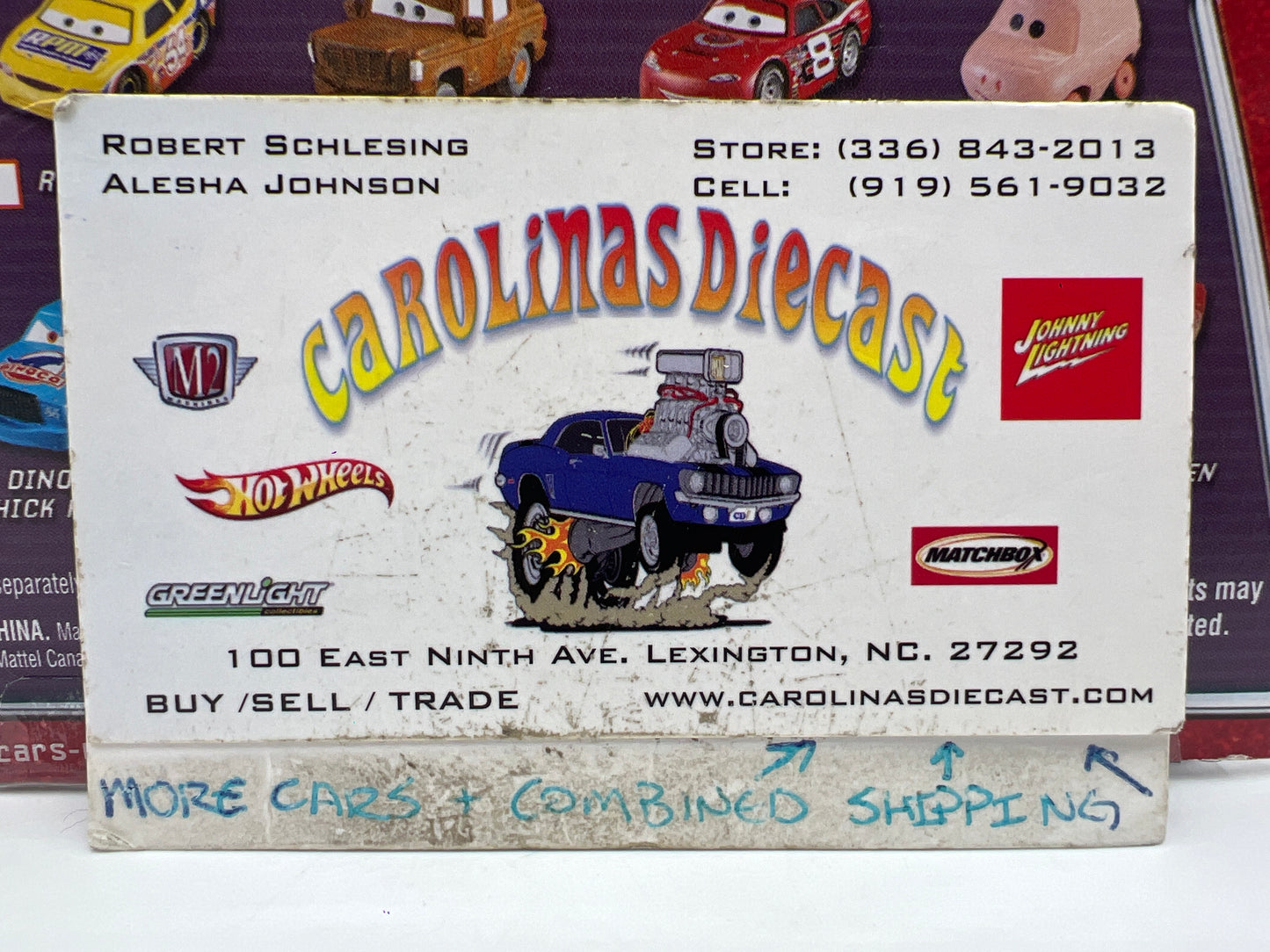 Disney Pixar The World Of Cars #44 Fred Bad Card 140A