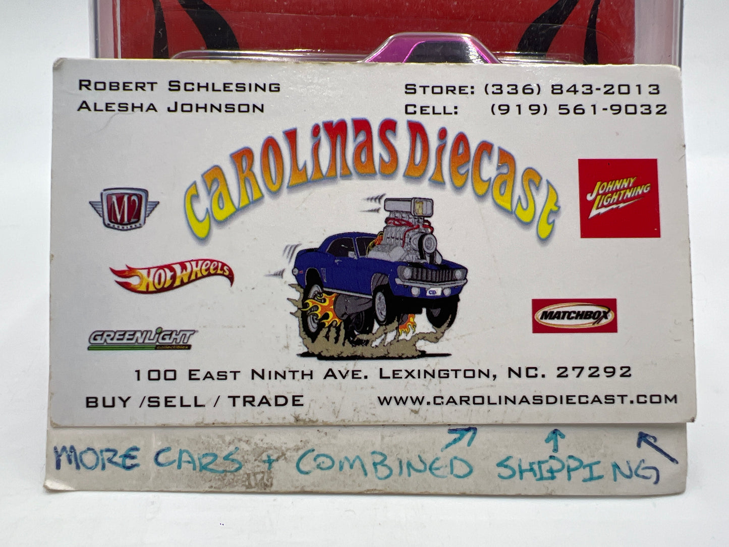 2003 Hot Wheels 17th Annual Collectors Convention #456/10000 Custom Fleetside Pink W/Protector