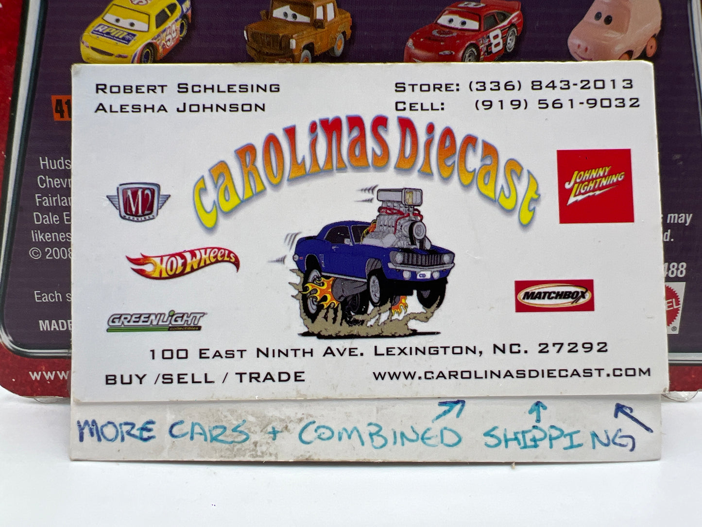 Disney Pixar The World Of Cars #44 Fred Loose Blister 138A