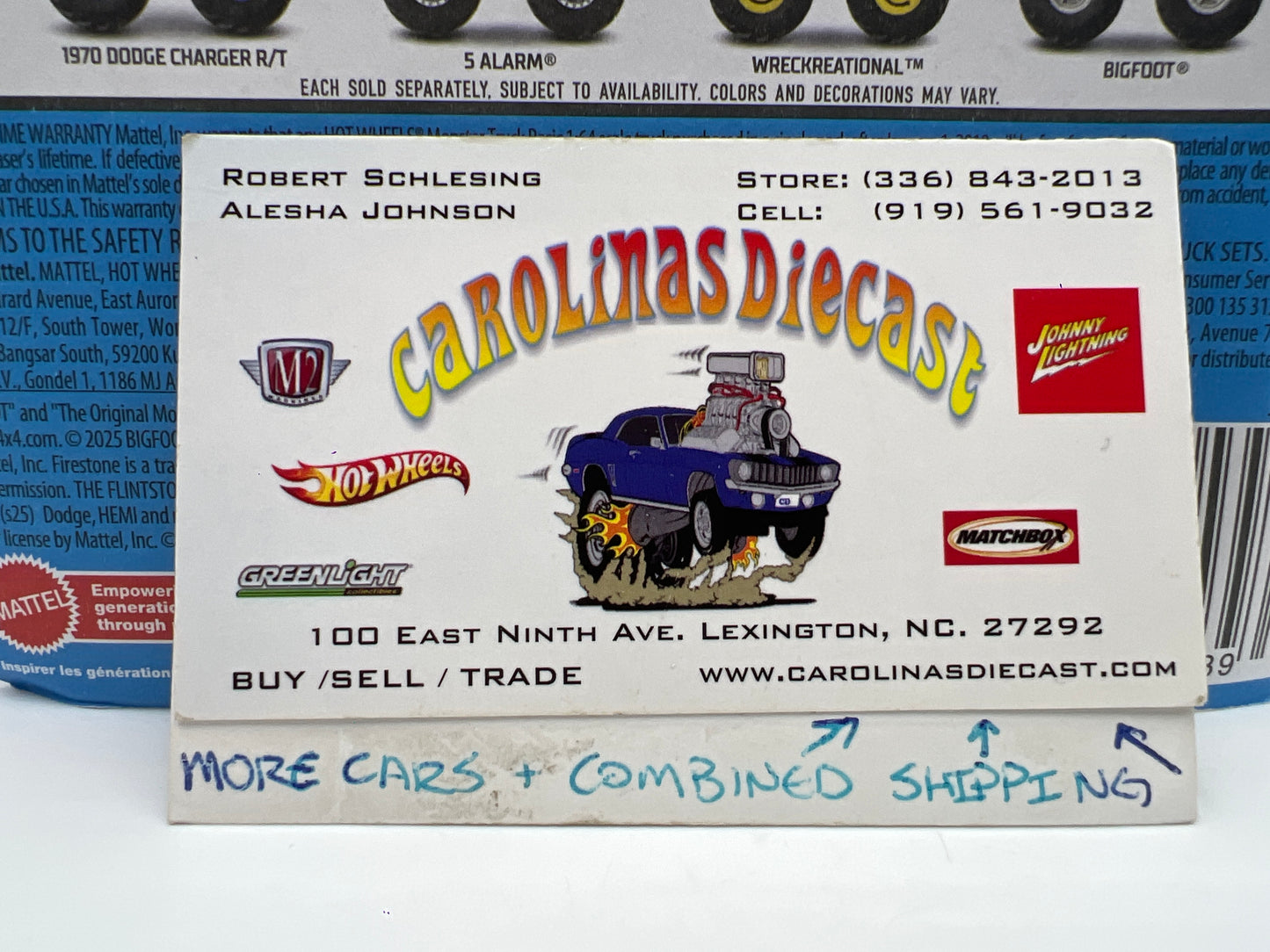 Hot Wheels Monster Trucks Leading Legends #6 Bigfoot 135B