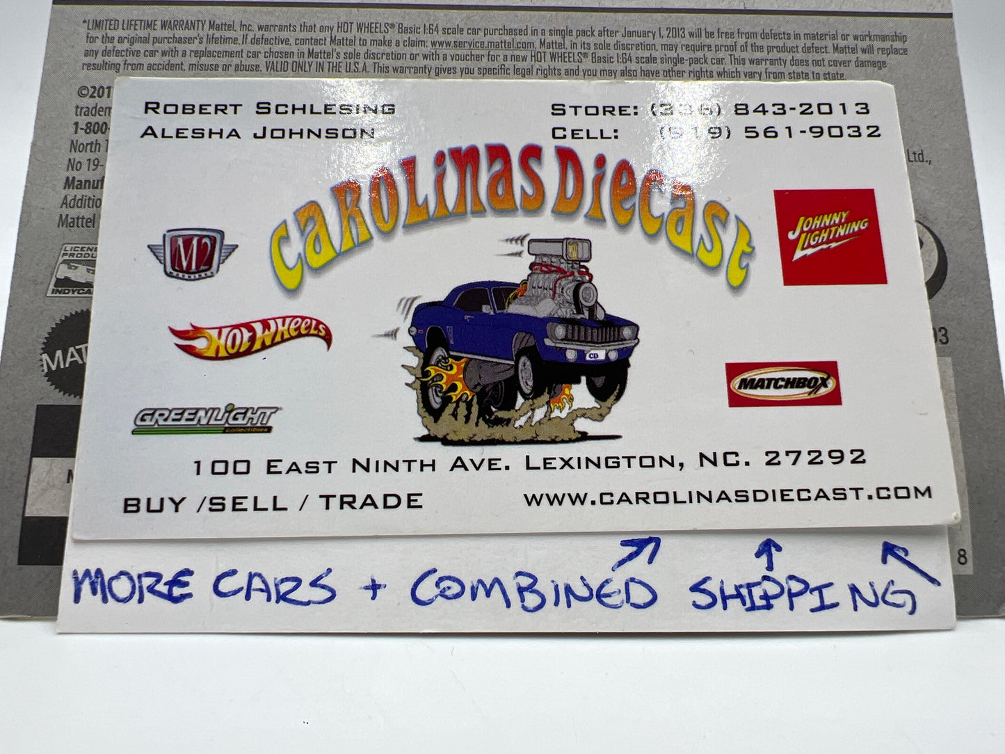 2018 Hot Wheels Zamac #10 Indy 500 Oval Gulf Tampo Drop 145A