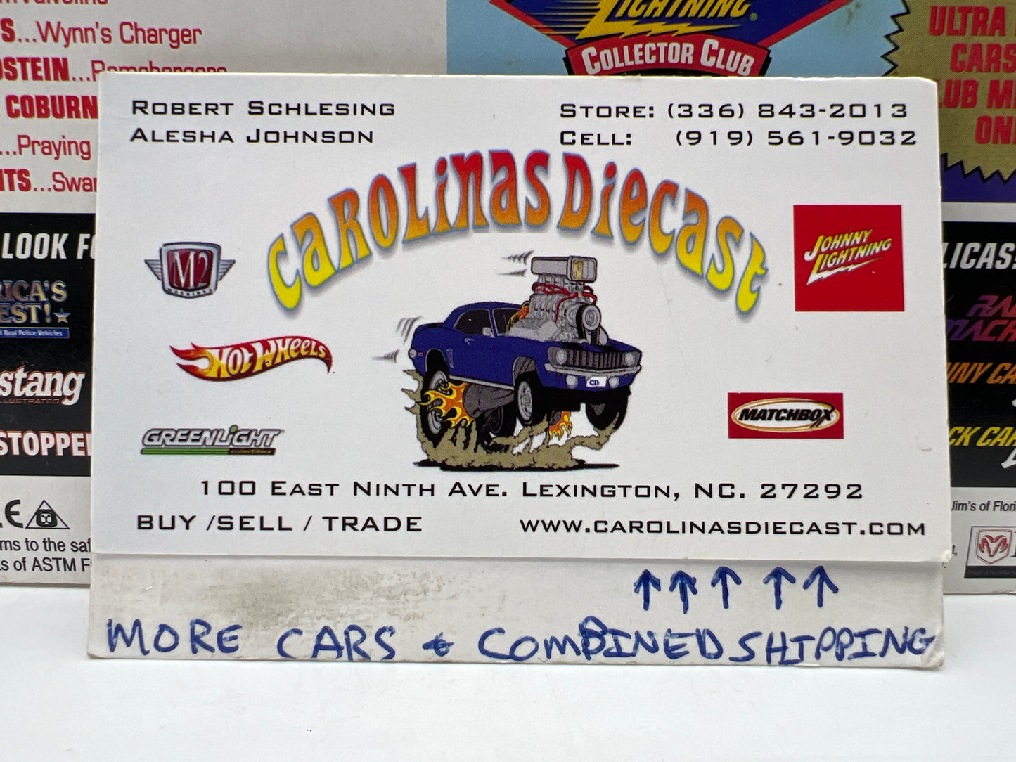 Johnny Lightning White Lightning Chase Top Fuel Legends #336 Jim Arnin Racing Diamond