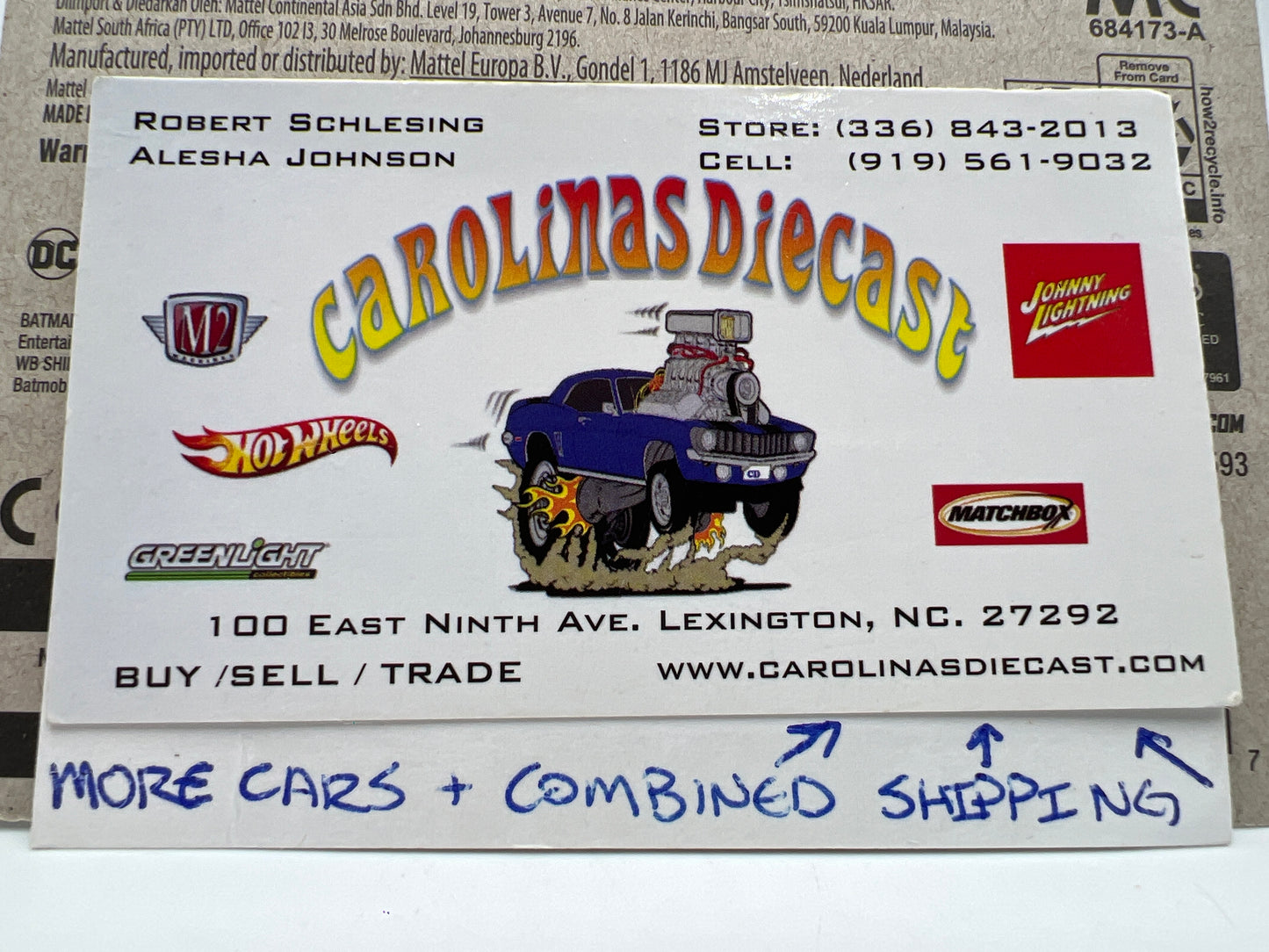 2025 Hot Wheels F Case HW Batman #103 TV Series Batmobile Blue 118G