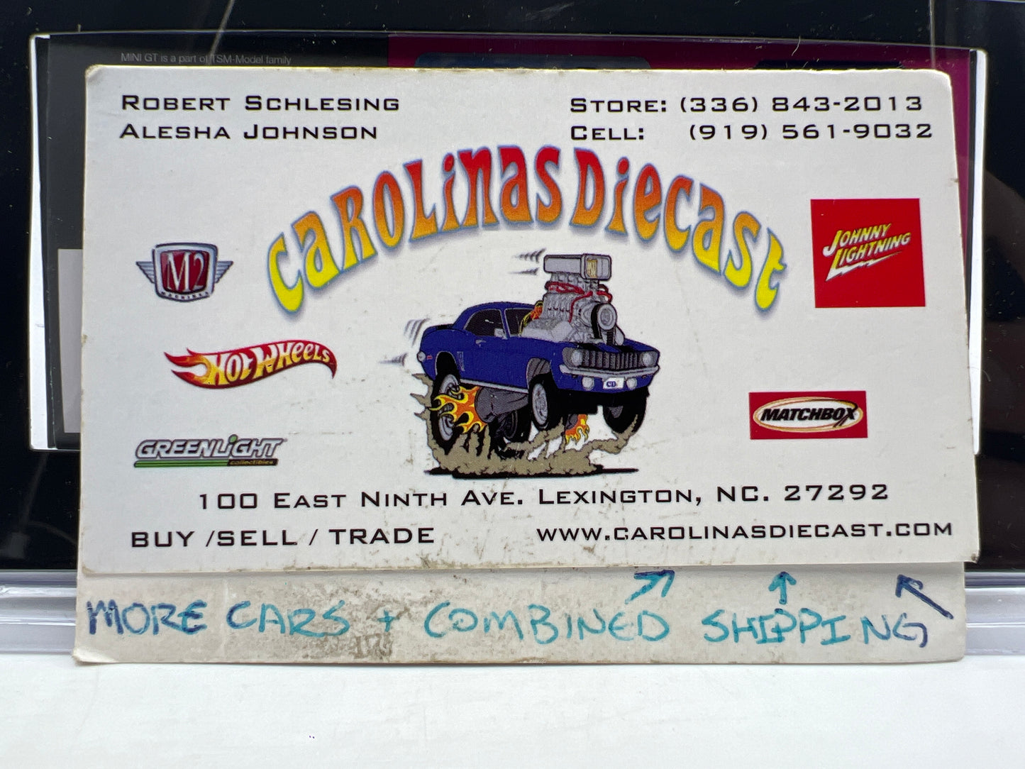 Mini GT #1010 Cadillac V-Series.R #01 2024 IMSA Petit Le Mans Cadillac Racing Pink/Black