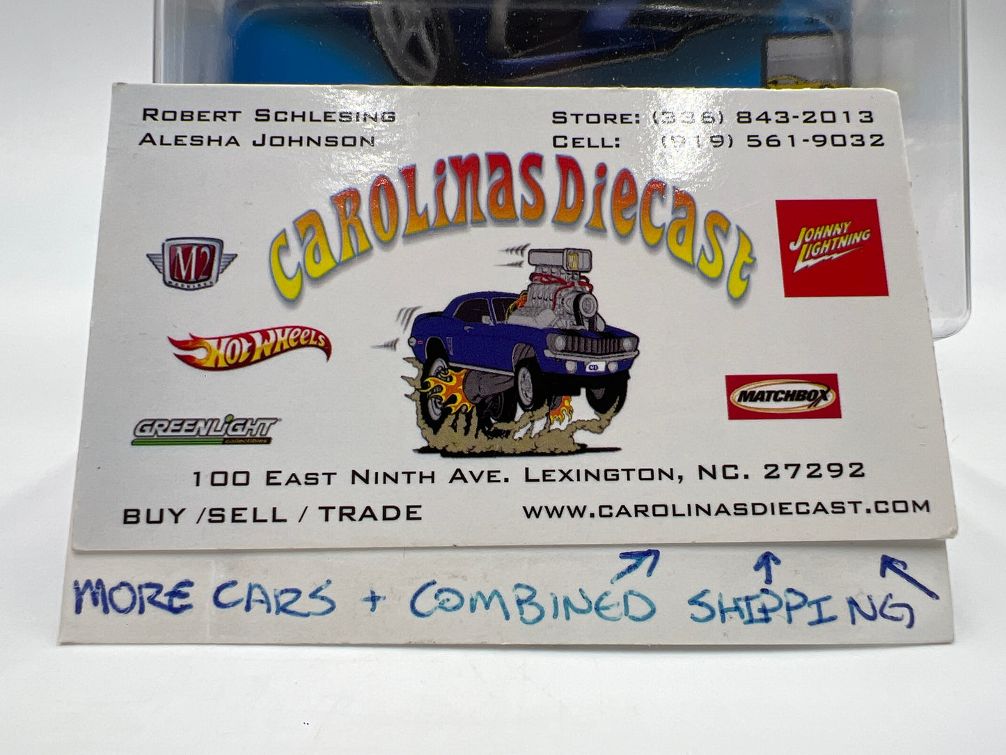 2022 Hot Wheels Super Treasure Hunt #106 2020 Corvette Blue W/Protector