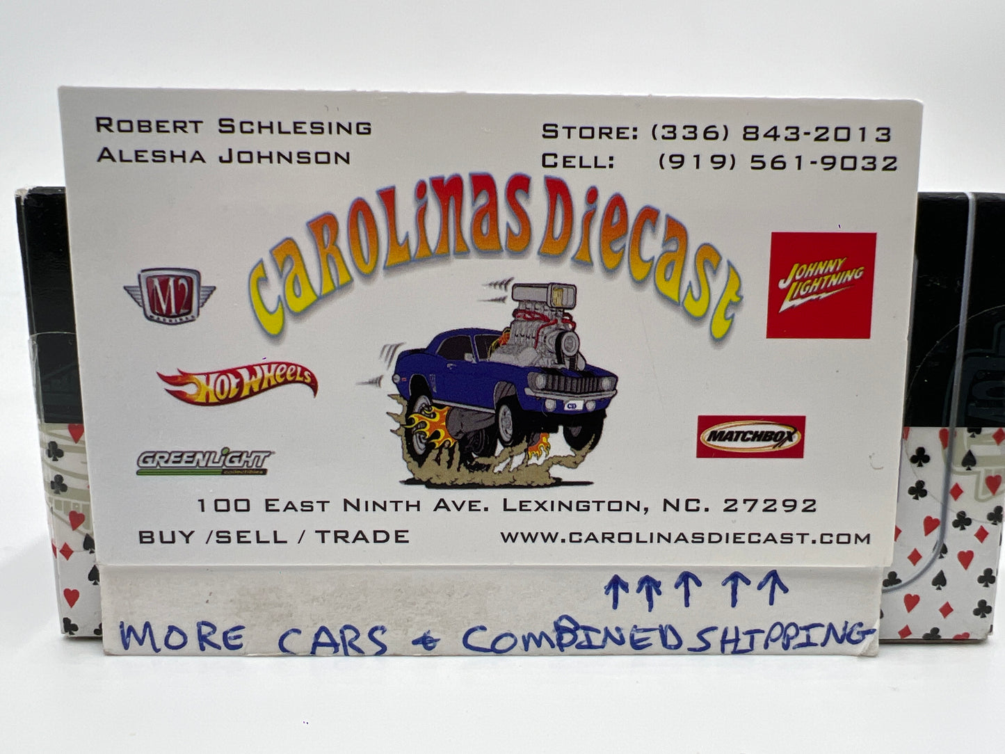 M2 Machines Premium Edition Wild Cards 1957 Chevrolet Nomad Orange WC-02