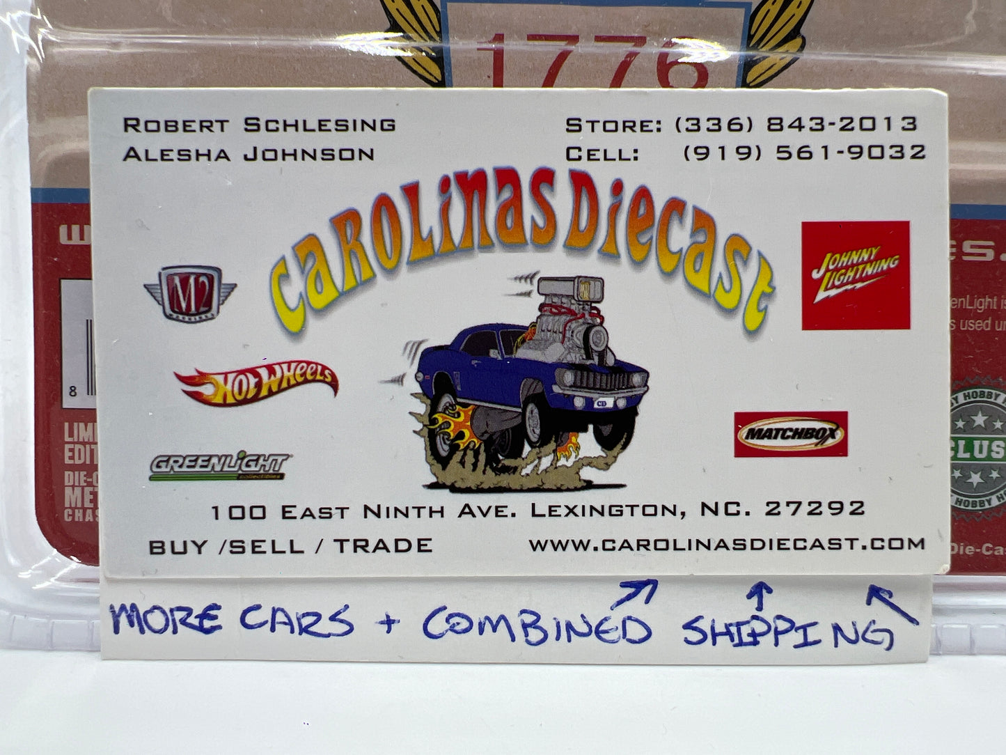 Greenlight Hobby Exclusive Schaefer 500 At Pocono CHASE 1971 Ford F-250 Orange/White