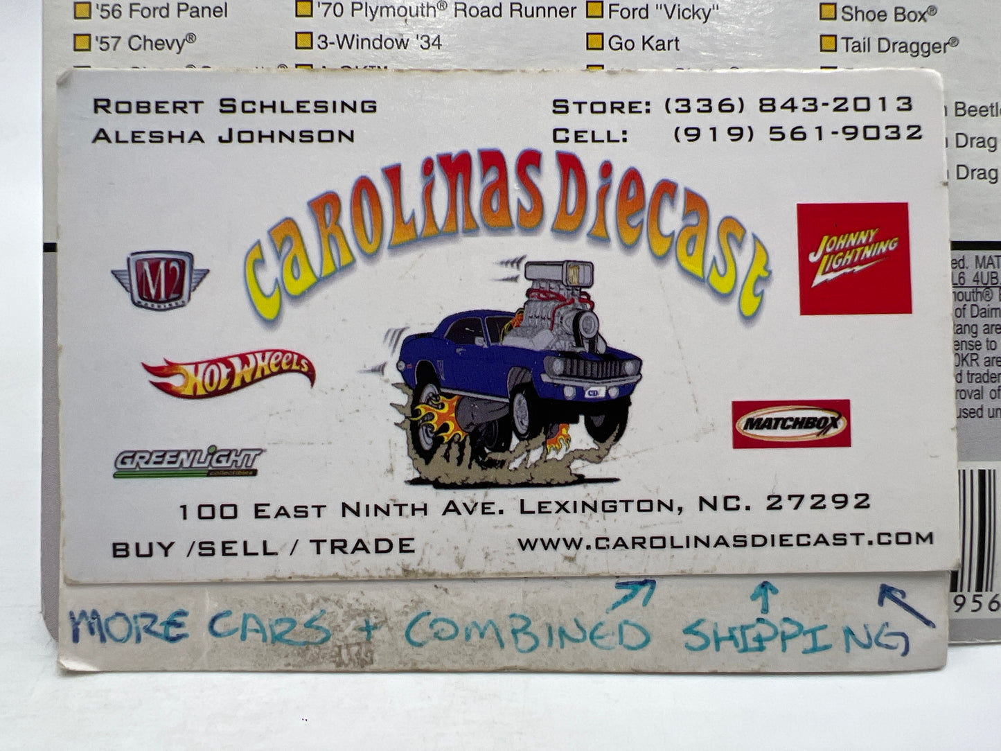 Hot Wheels Since 68 Top 40 #11 57 Chevy Blue