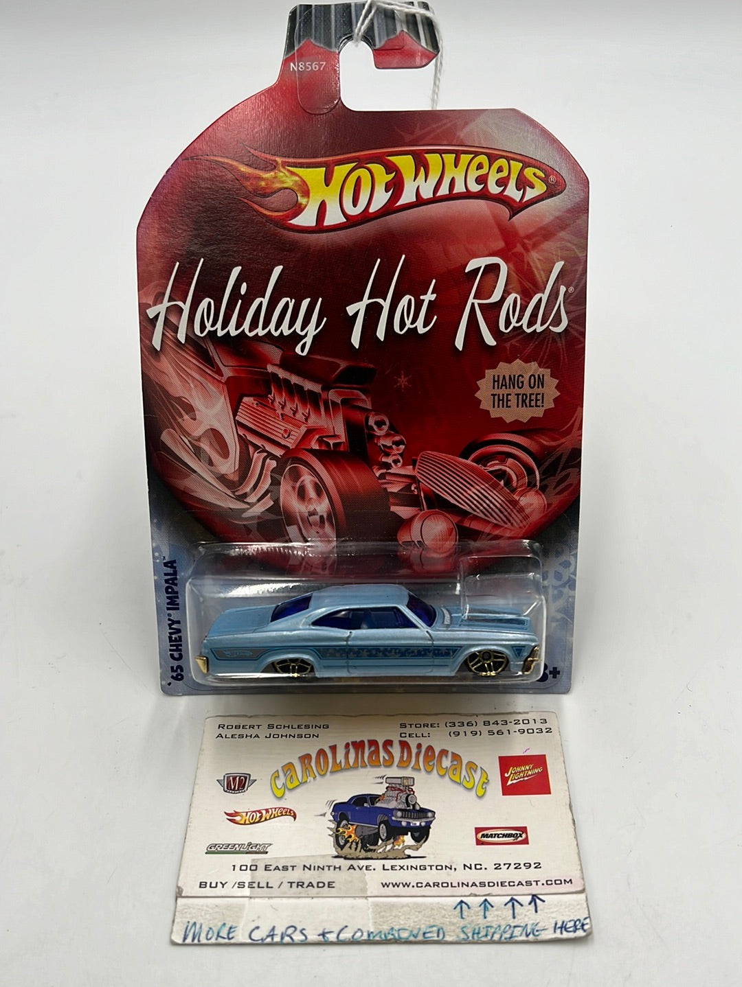 Hot Wheels Holiday Hot Rods '65 Chevy Impala – carolinasdiecast