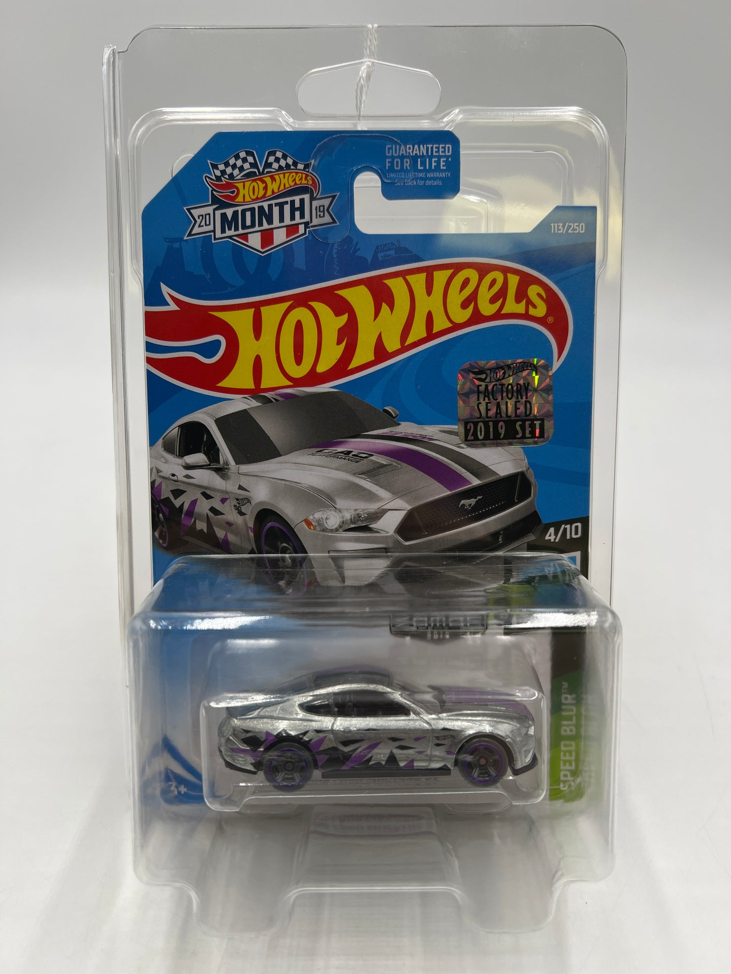 2019 Hot Wheels Factory Sealed Zamac 006 #113 2018 Ford Mustang GT W/Protector