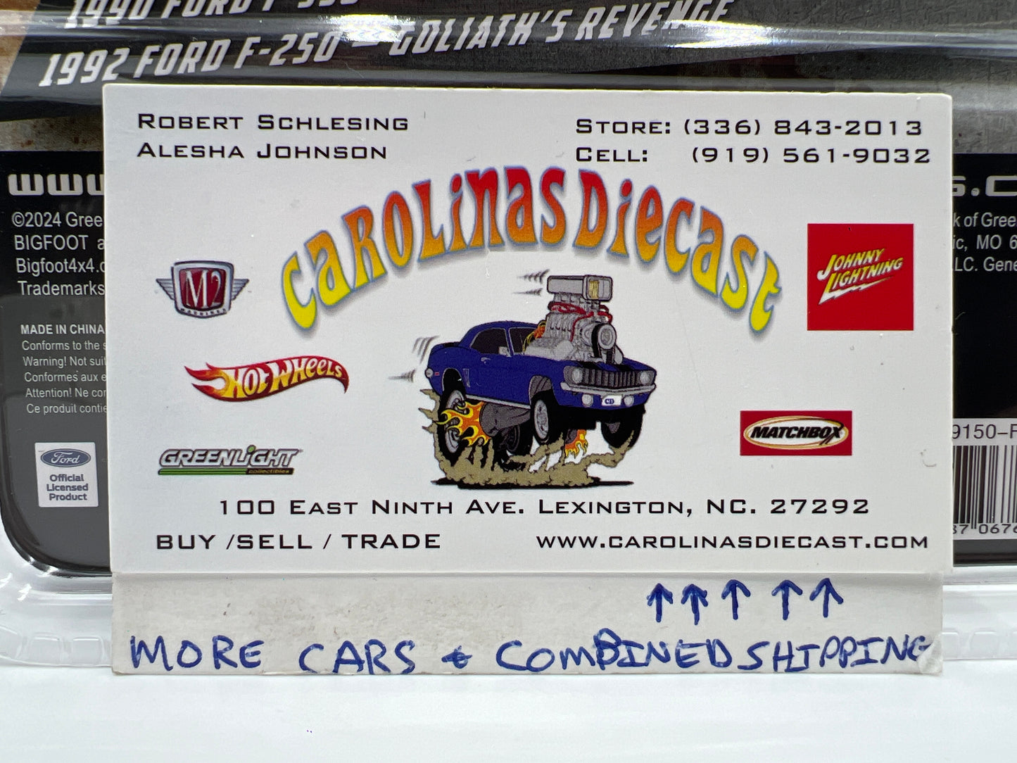 Greenlight Kings of Crunch Series 15 RAW CHASE 1992 Ford F-250 Goliaths Revenge