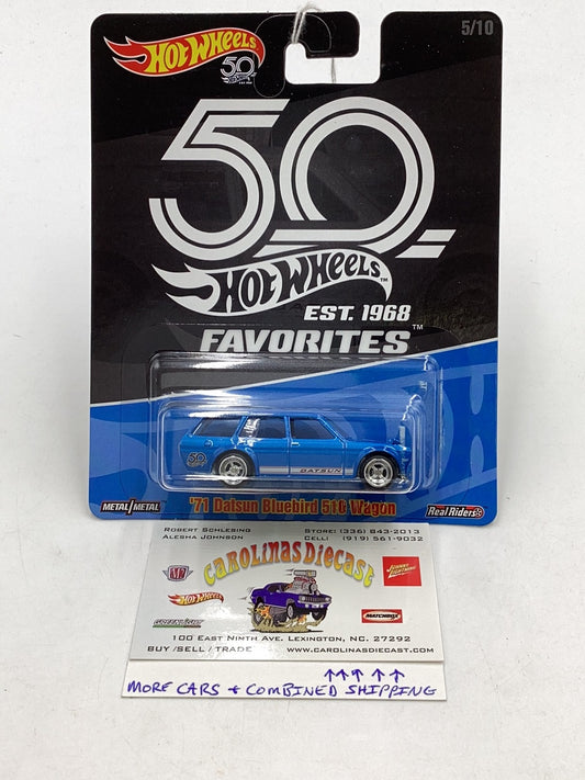 Hot Wheels 50th Favorites ‘71 Datsun Bluebird 510 Wagon 245K