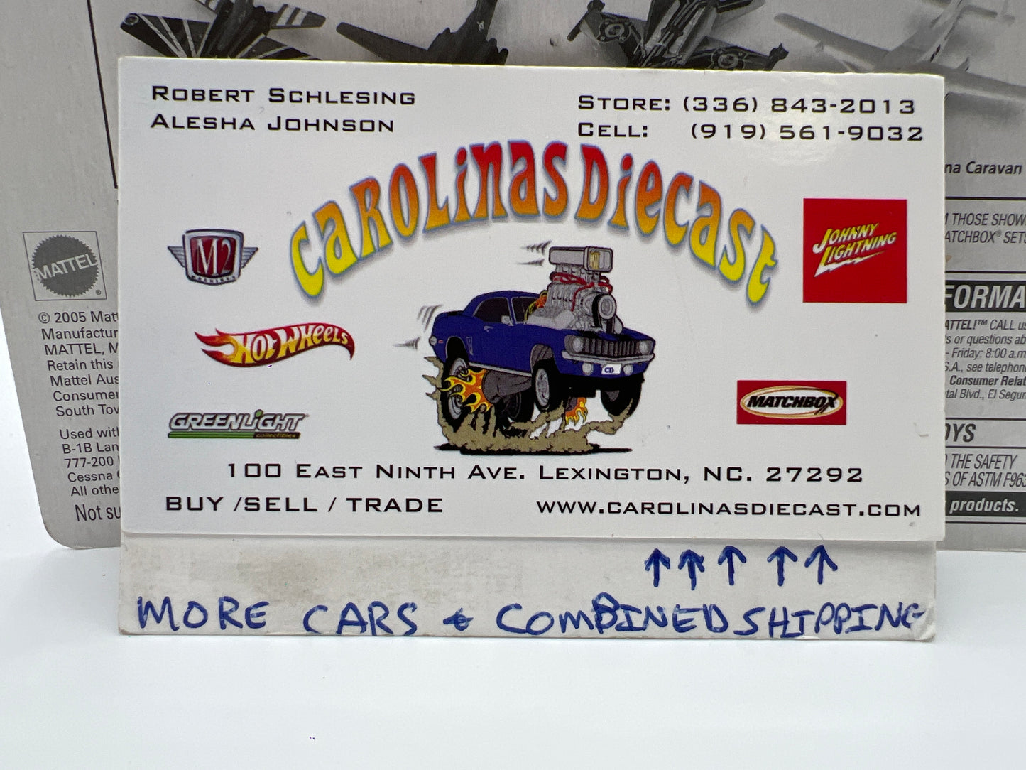 Matchbox Sky Busters B-1B Lancer Gray VHTF