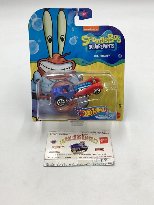 Hot Wheels Nickelodeon Character Cars Mr. Krabs 5/6 112E