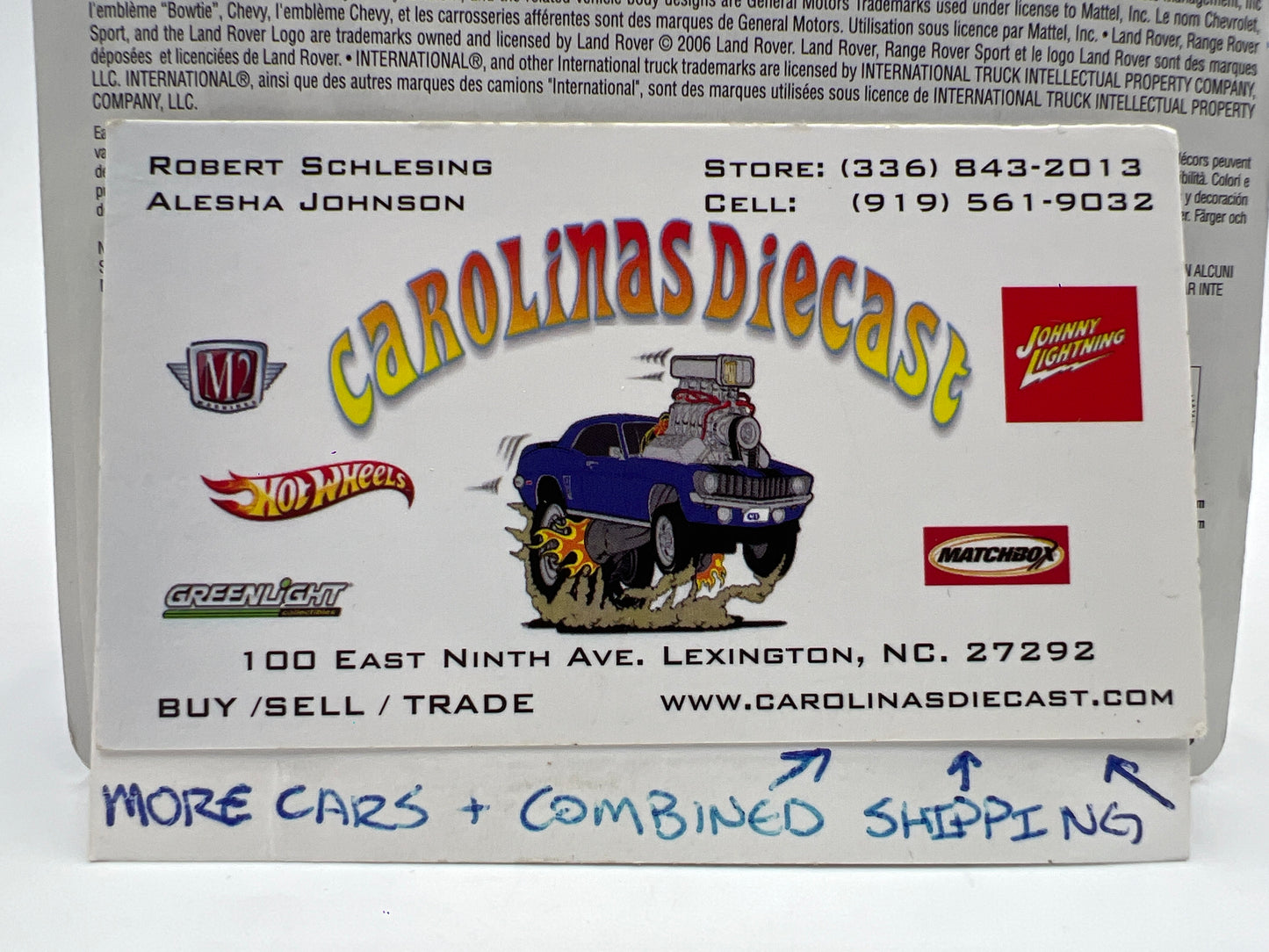 Matchbox Superfast #7 1969 Chevrolet Camaro Z/28 Blue 174E