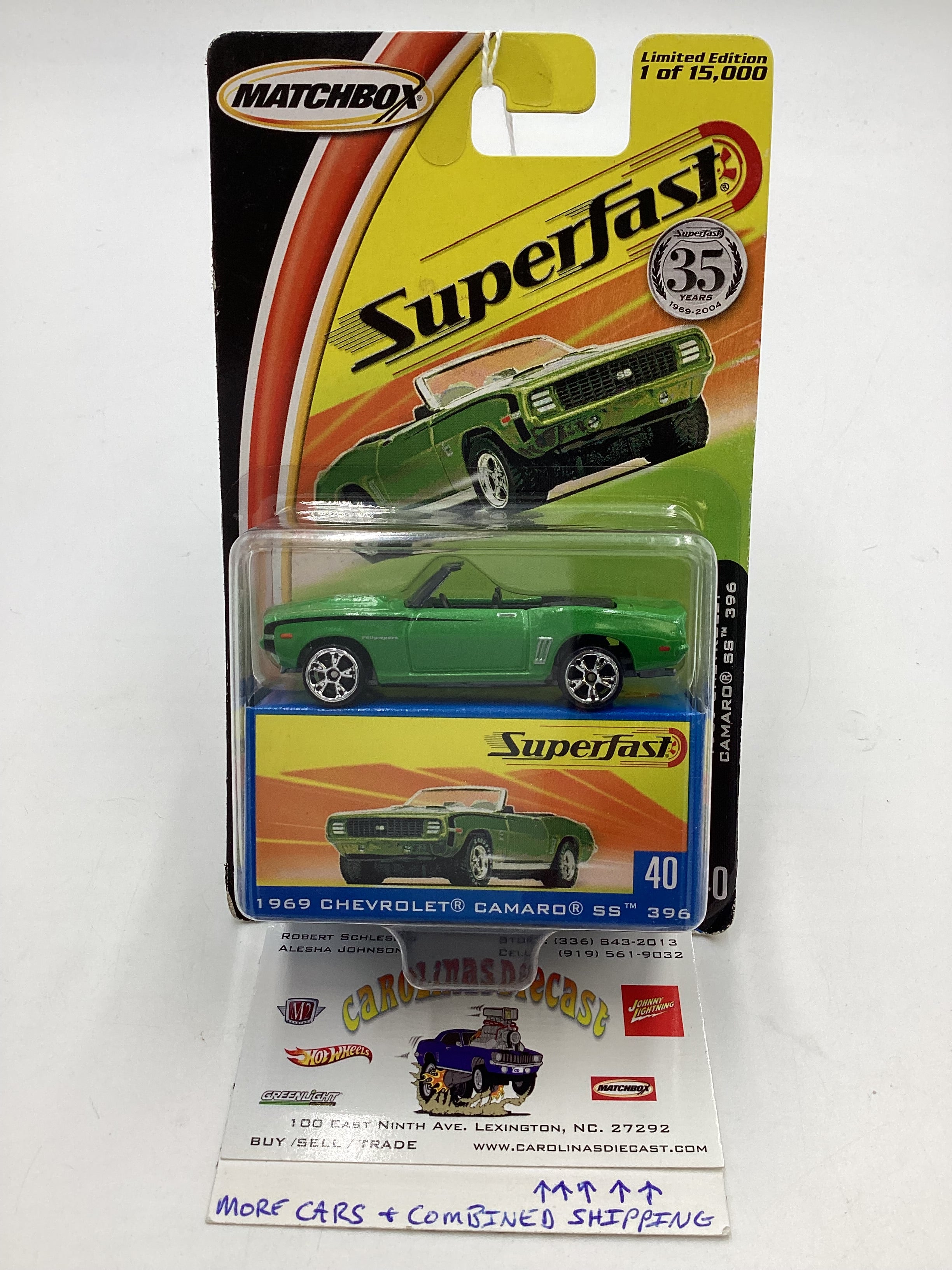 1969 Camaro SS-396 | Matchbox Cars Wiki | Fandom - 自動車