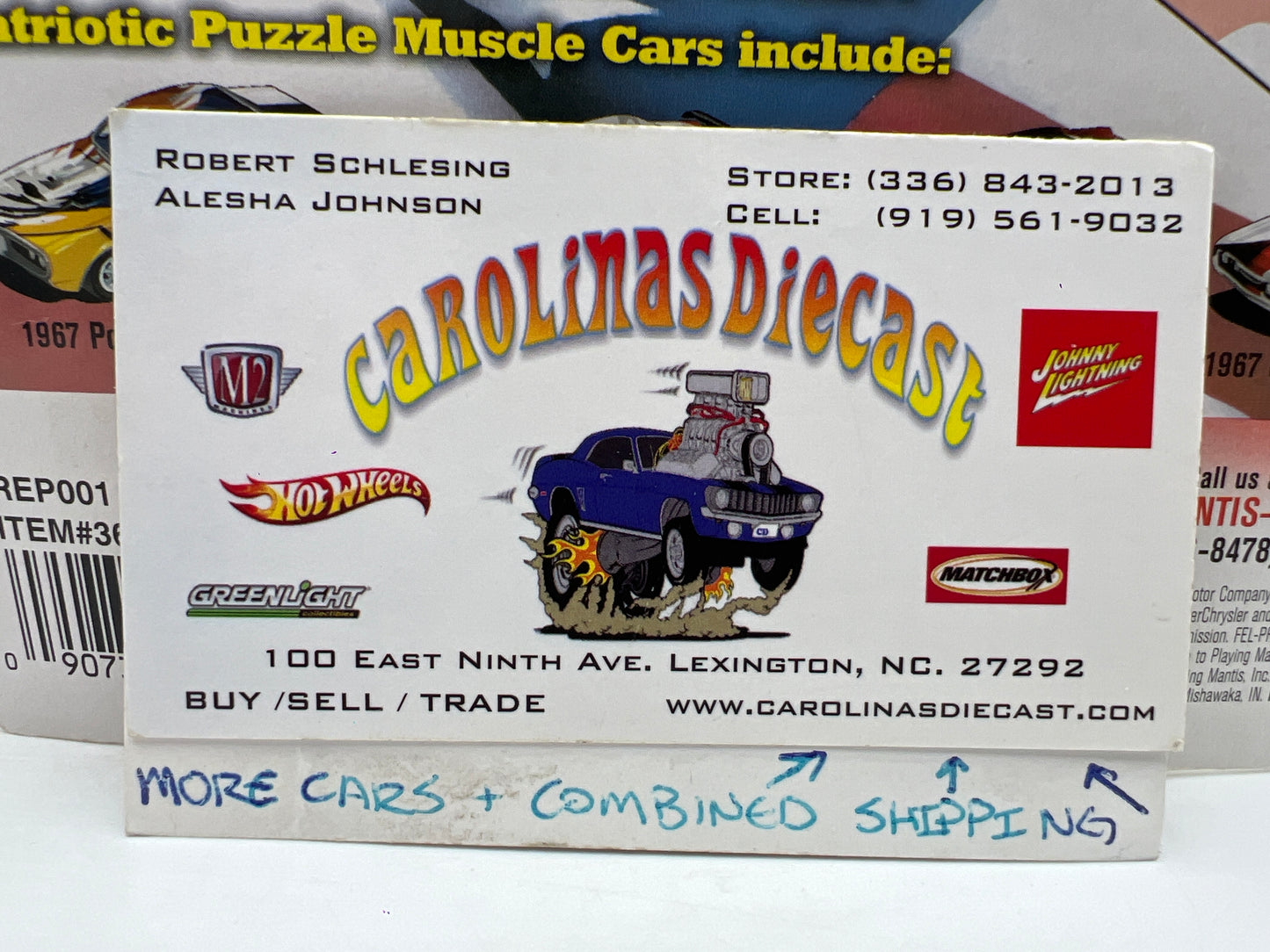 Johnny Lightning Ad Rods 1970 Plymouth Road Runner Yellow 227B