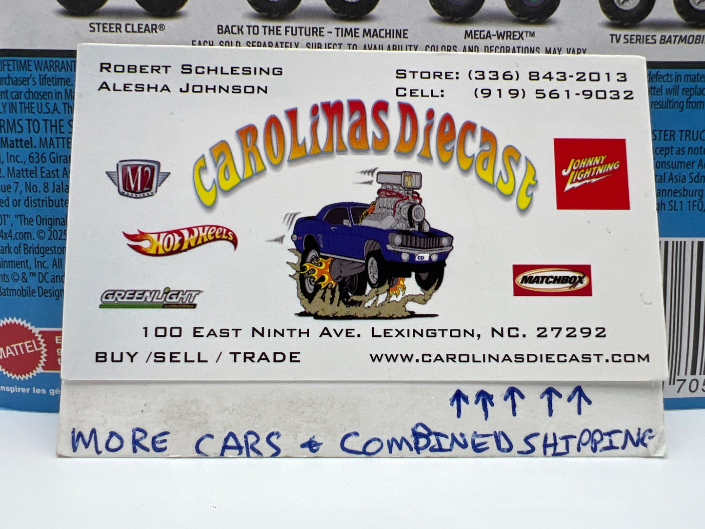 2025 Hot Wheels Monster Trucks Batman TV Series Batmobile Black 134E