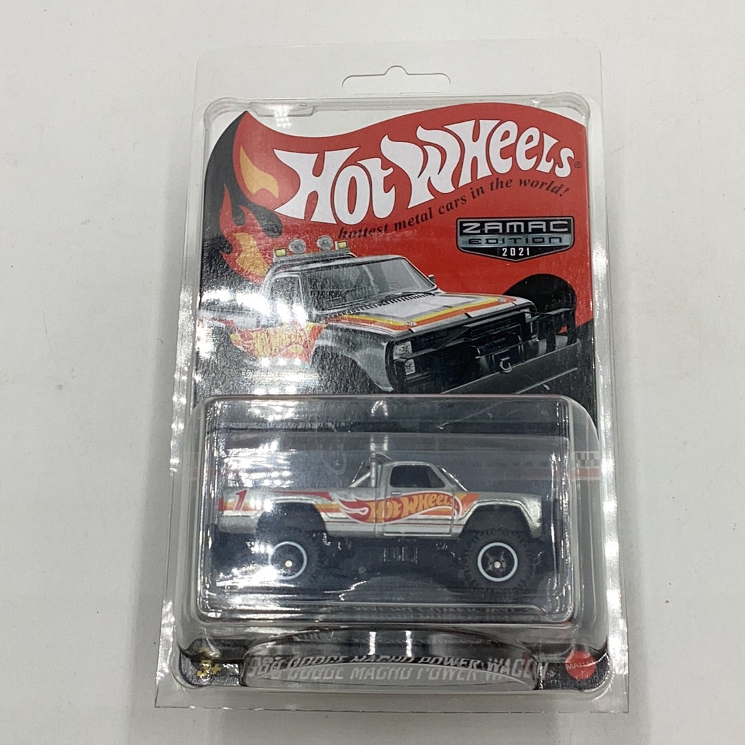 Hw 2021 Collectors edition Zamac 1980 Dodge Macho Power Wagon with protector