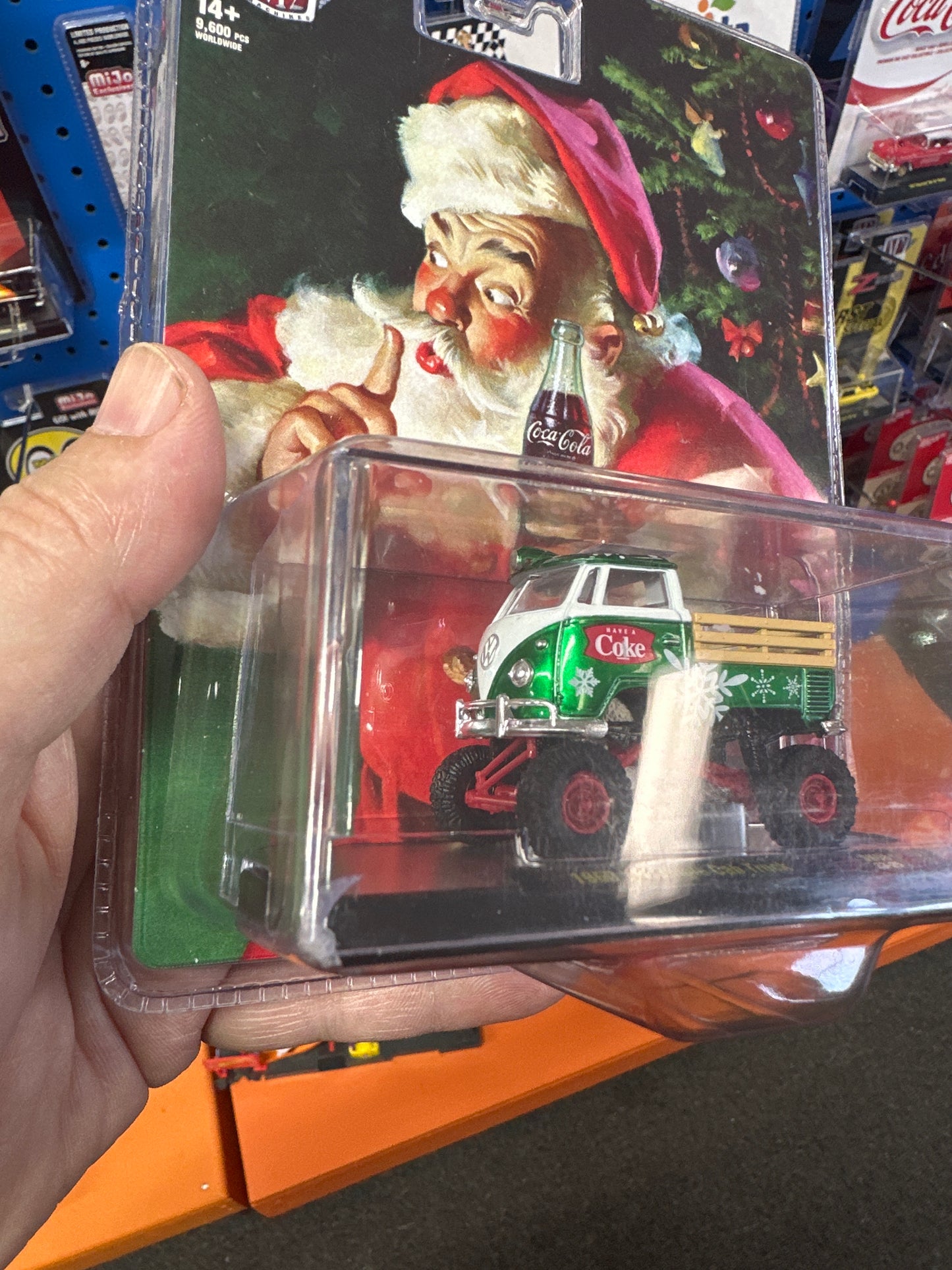 2023 M2 MACHINES Christmas Coca Cola 1960 VW Single Cab Truck SK08 see description 203D