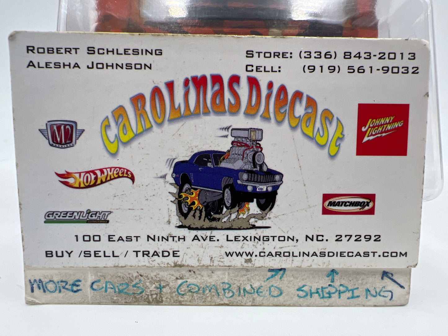 Hot Wheels Camouflage Series #4 83 Chevy Silverado Orange W/Protector