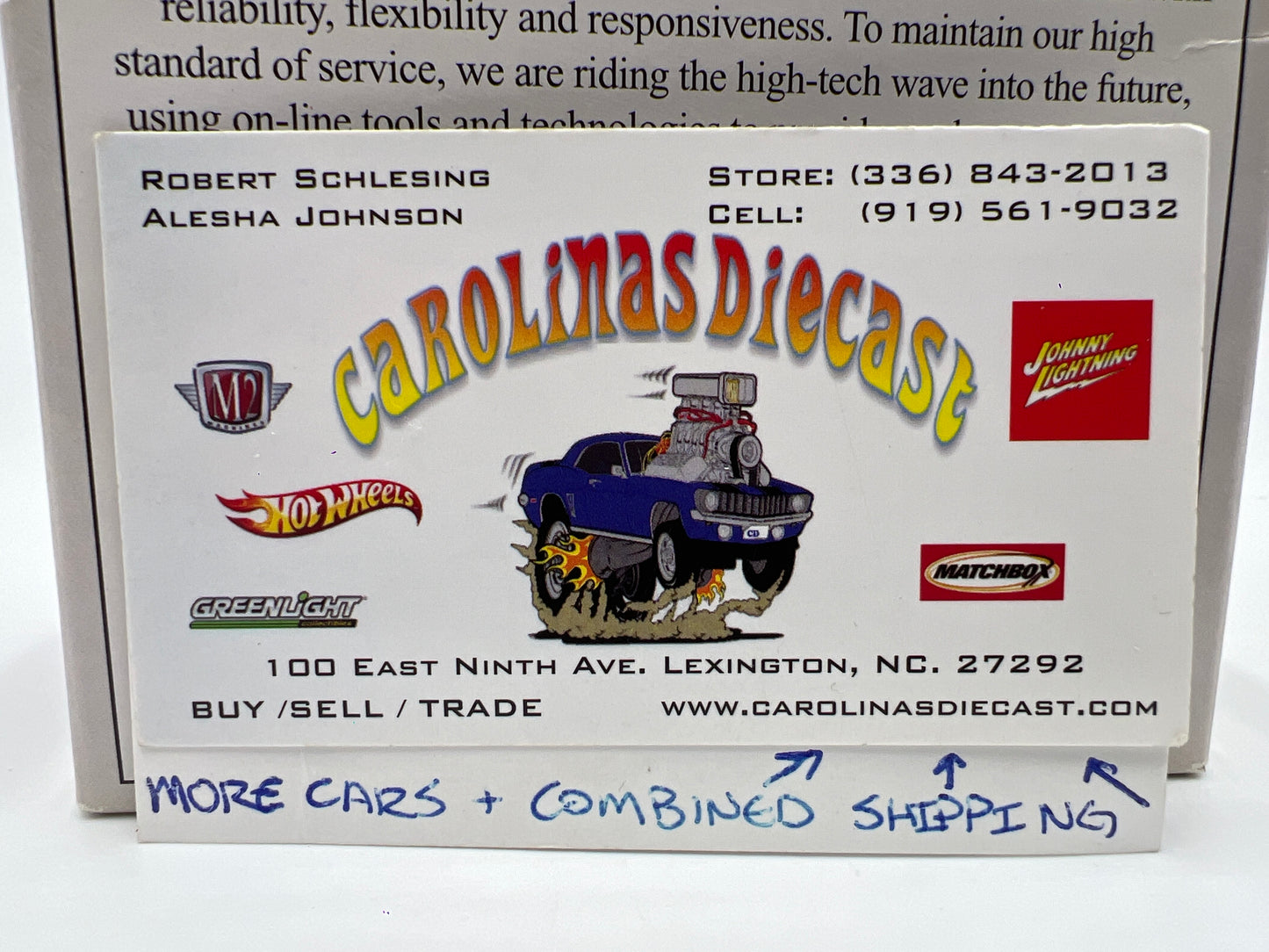 Johnny Lightning Lexmark Mercury Woodie Station Wagon Blue